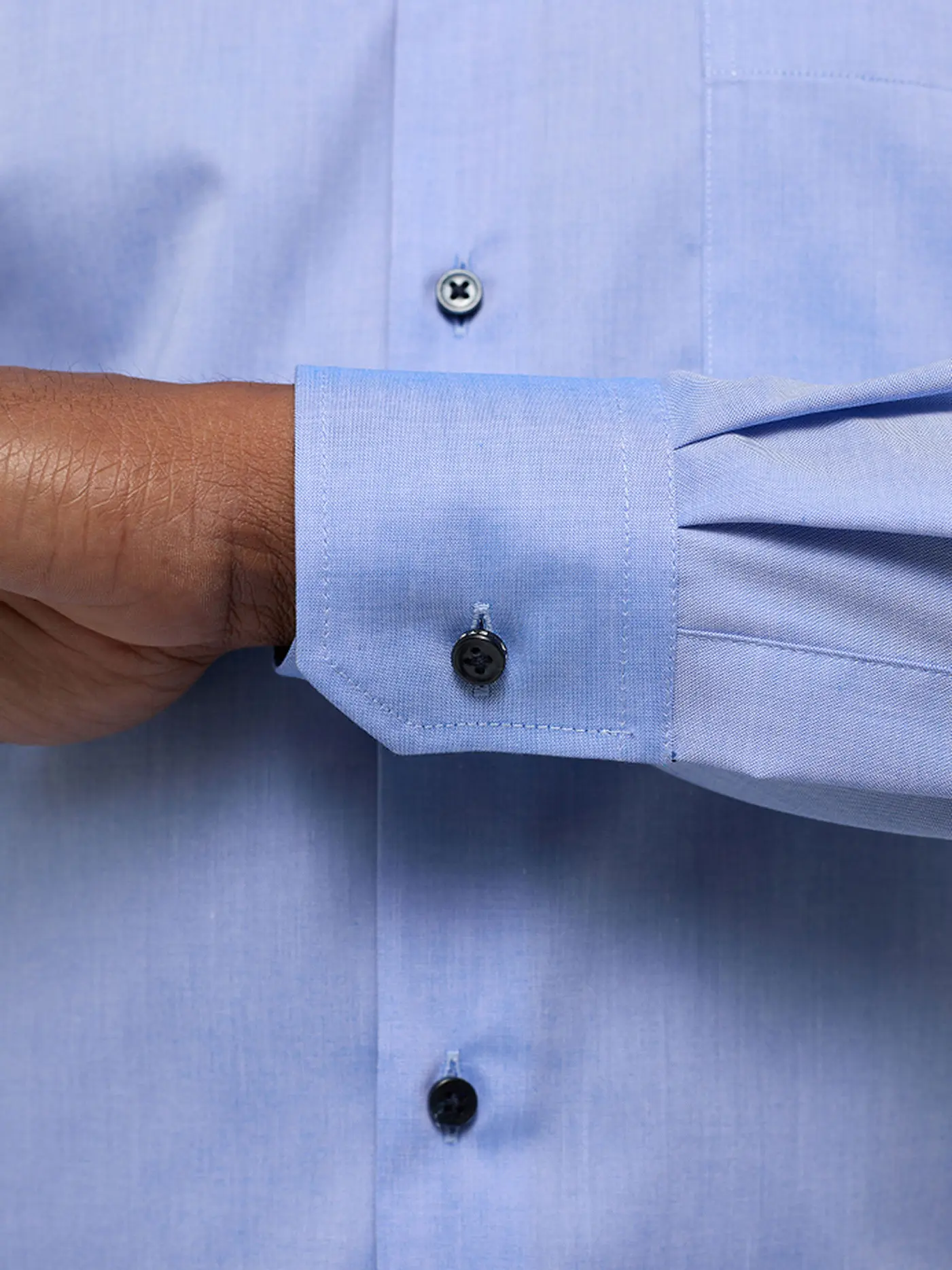 ETERNA | Hemd Modern Fit  | blau