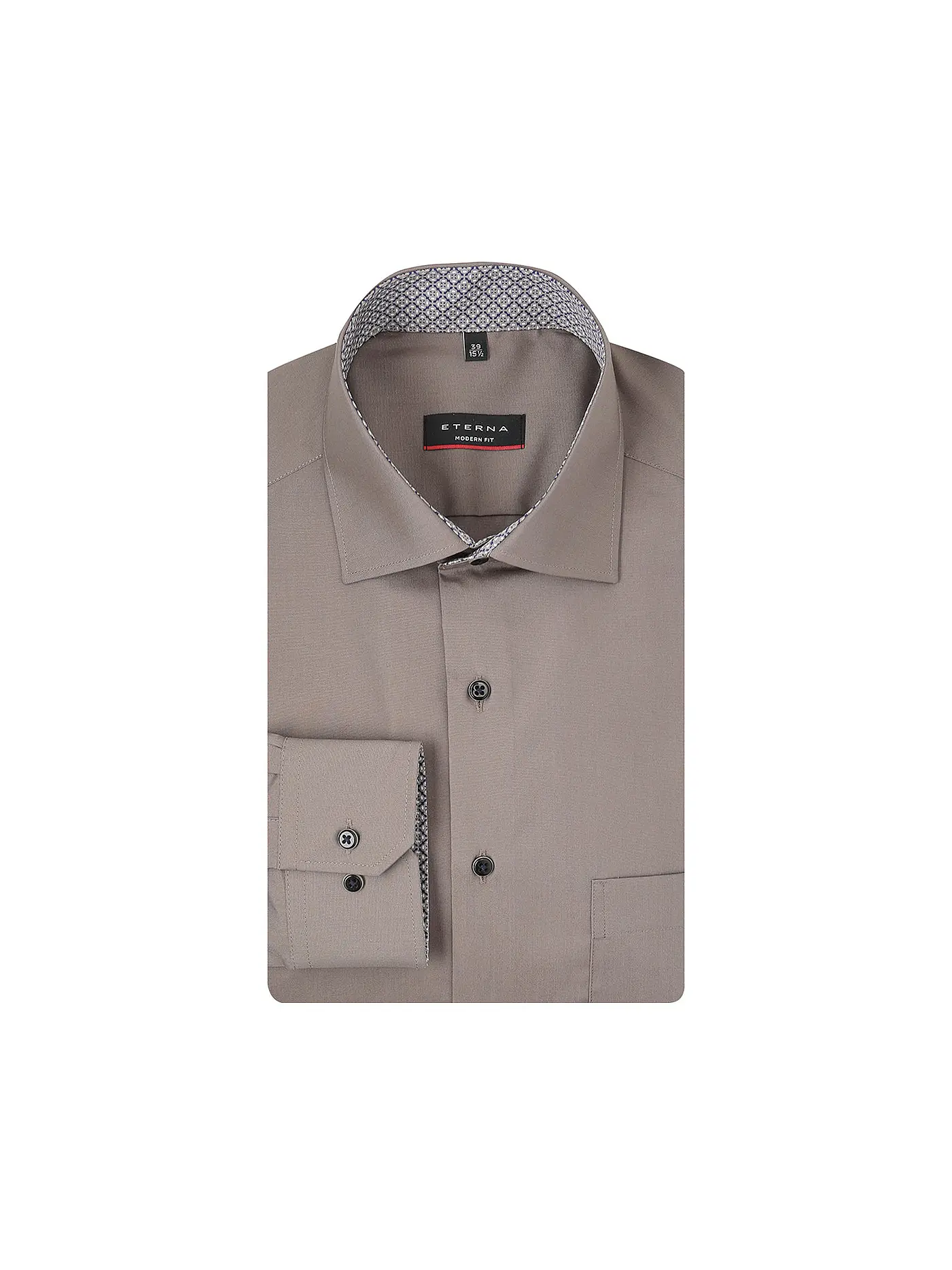 ETERNA | Hemd Modern Fit | grau