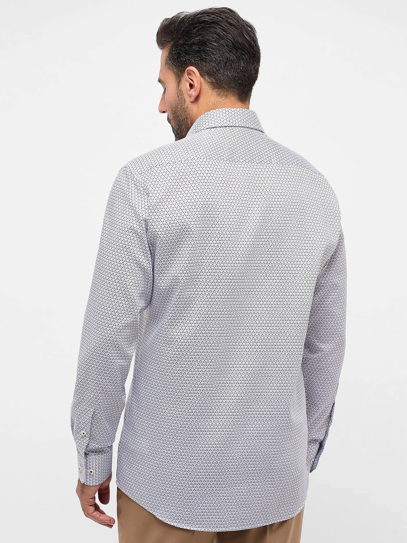 ETERNA | Hemd Modern Fit | hellgrau
