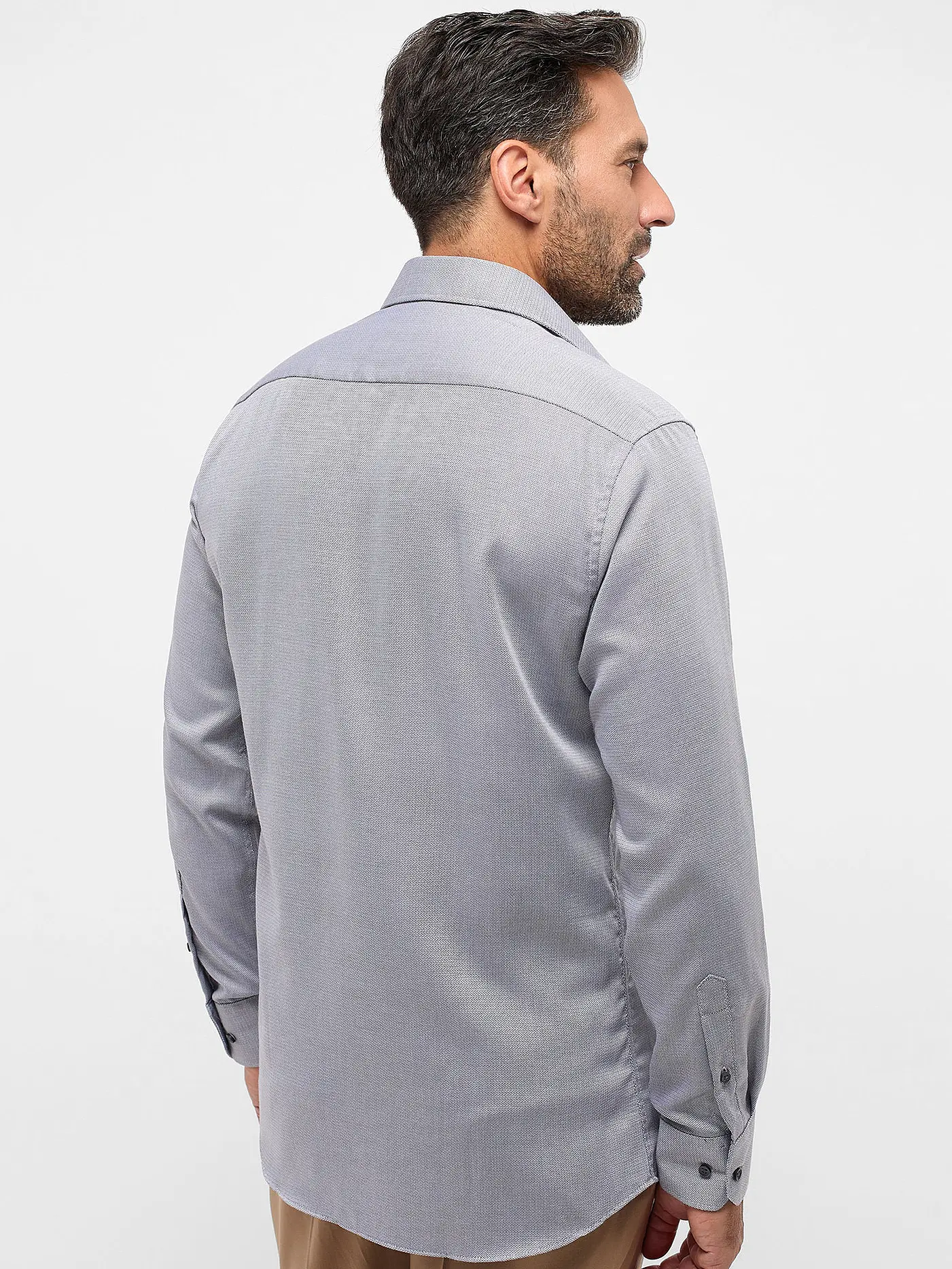 ETERNA | Hemd Modern Fit | grau