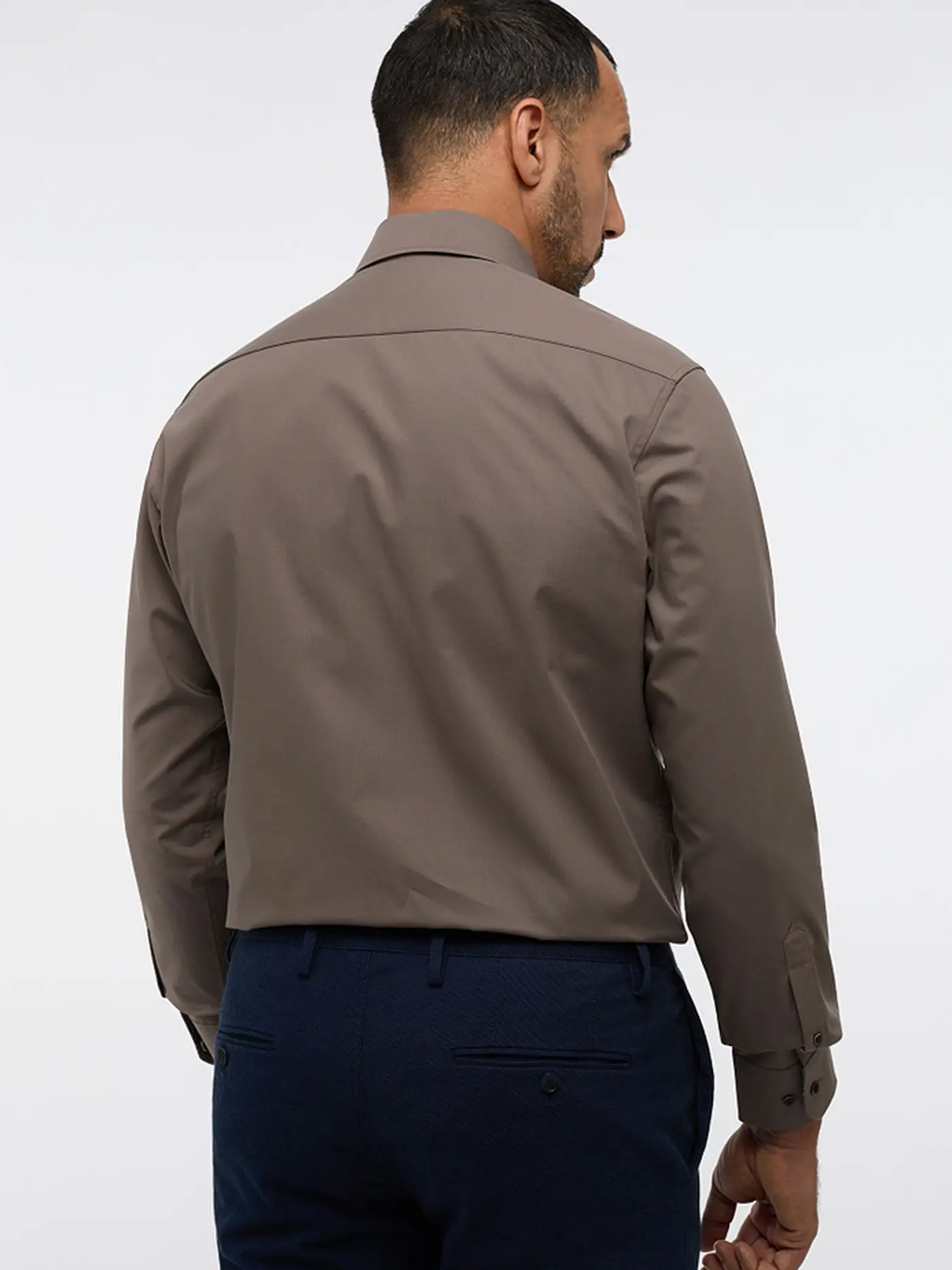 ETERNA | Hemd Modern Fit | grau