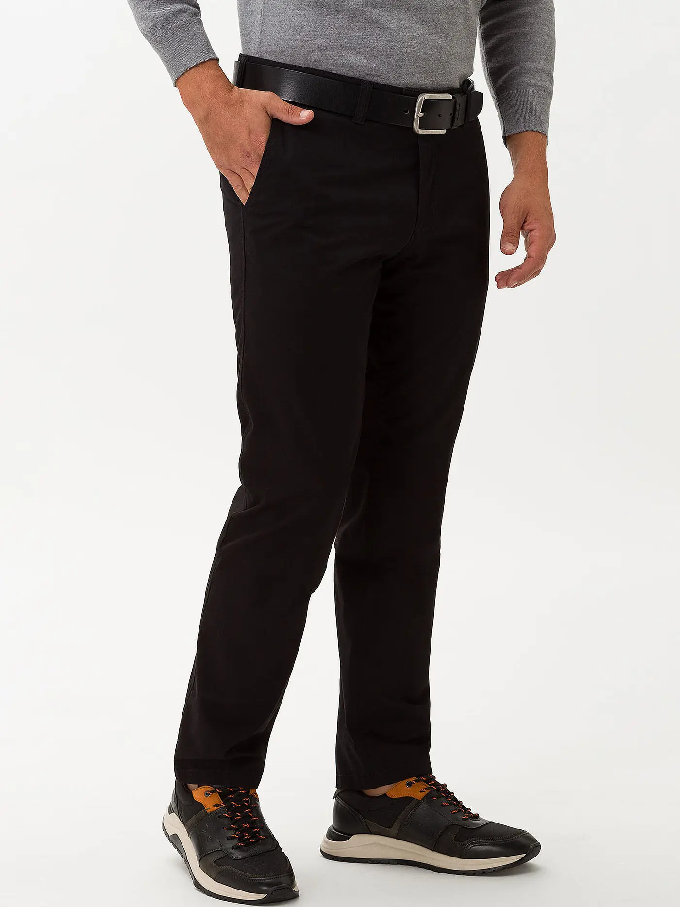 EUREX | Chino Slim Fit " Jim S " | schwarz
