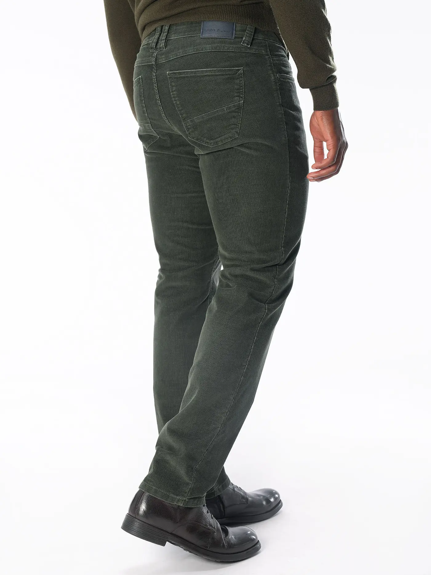 EUREX | Cordhose Straight Fit LUKE | grau