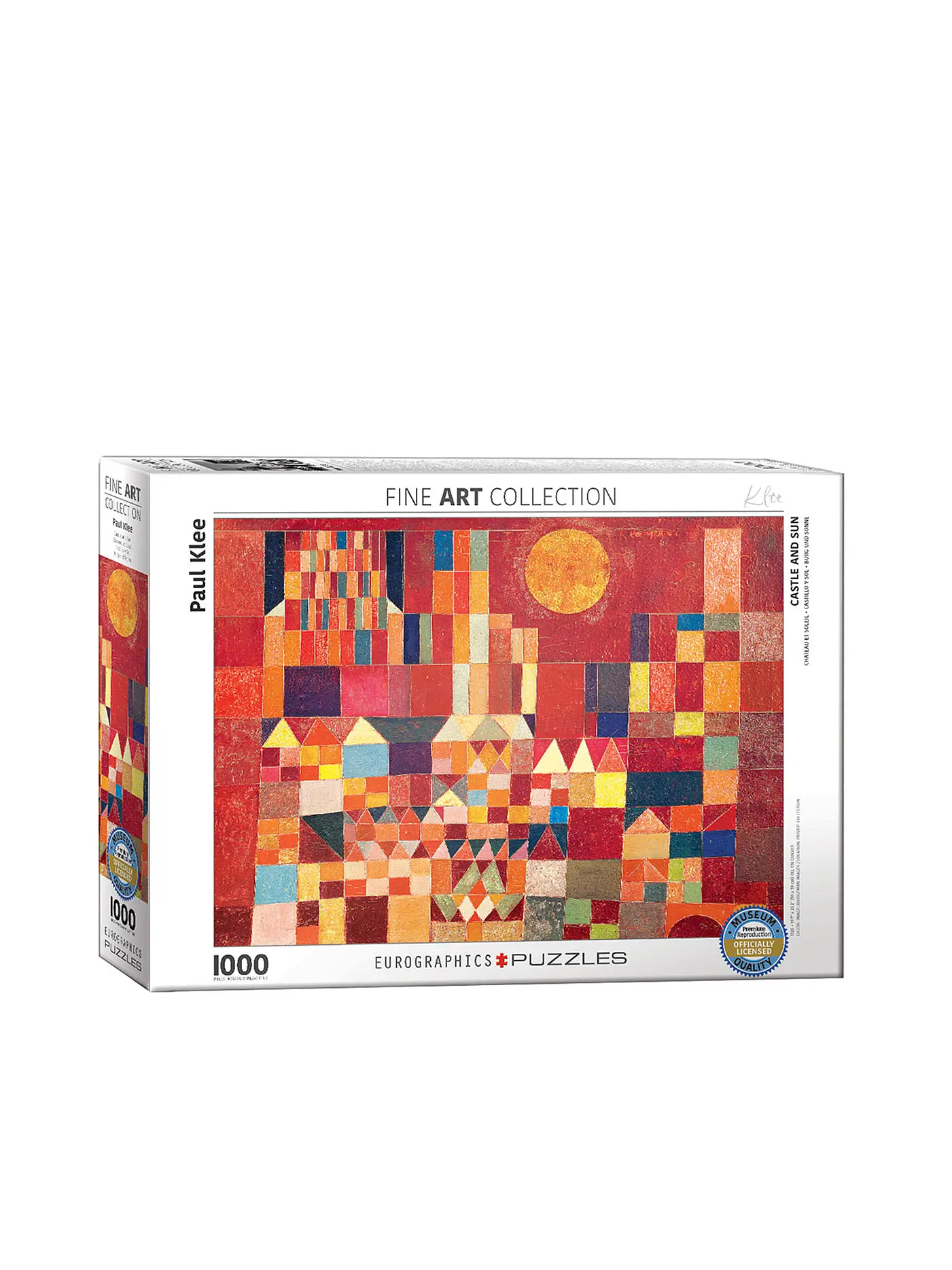 EUROGRAPHICS | Puzzle - Castle and Sun 1000 Teile | keine Farbe