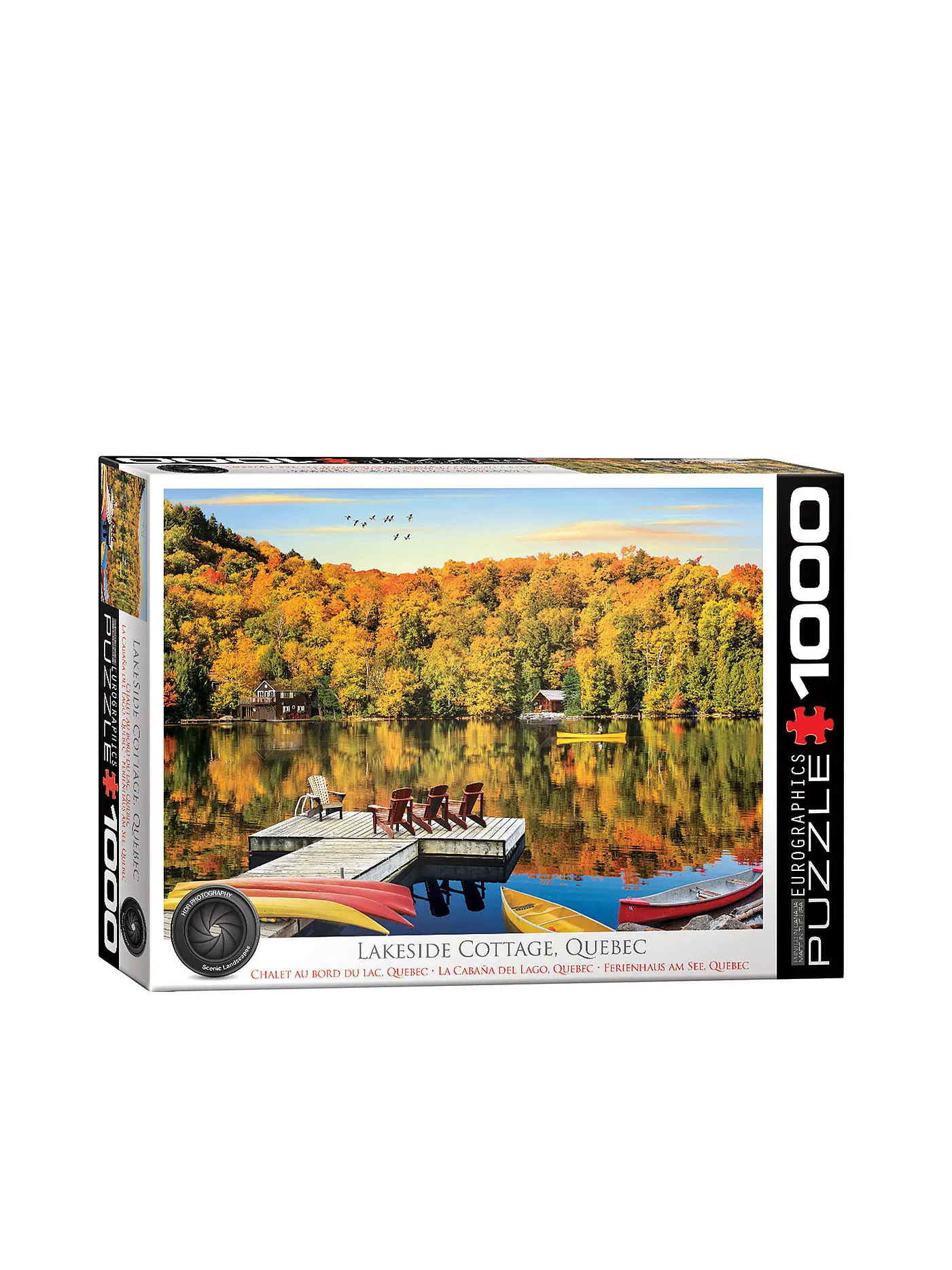 EUROGRAPHICS | Puzzle - City-Chateau Frontenac (1000 Teile) | bunt
