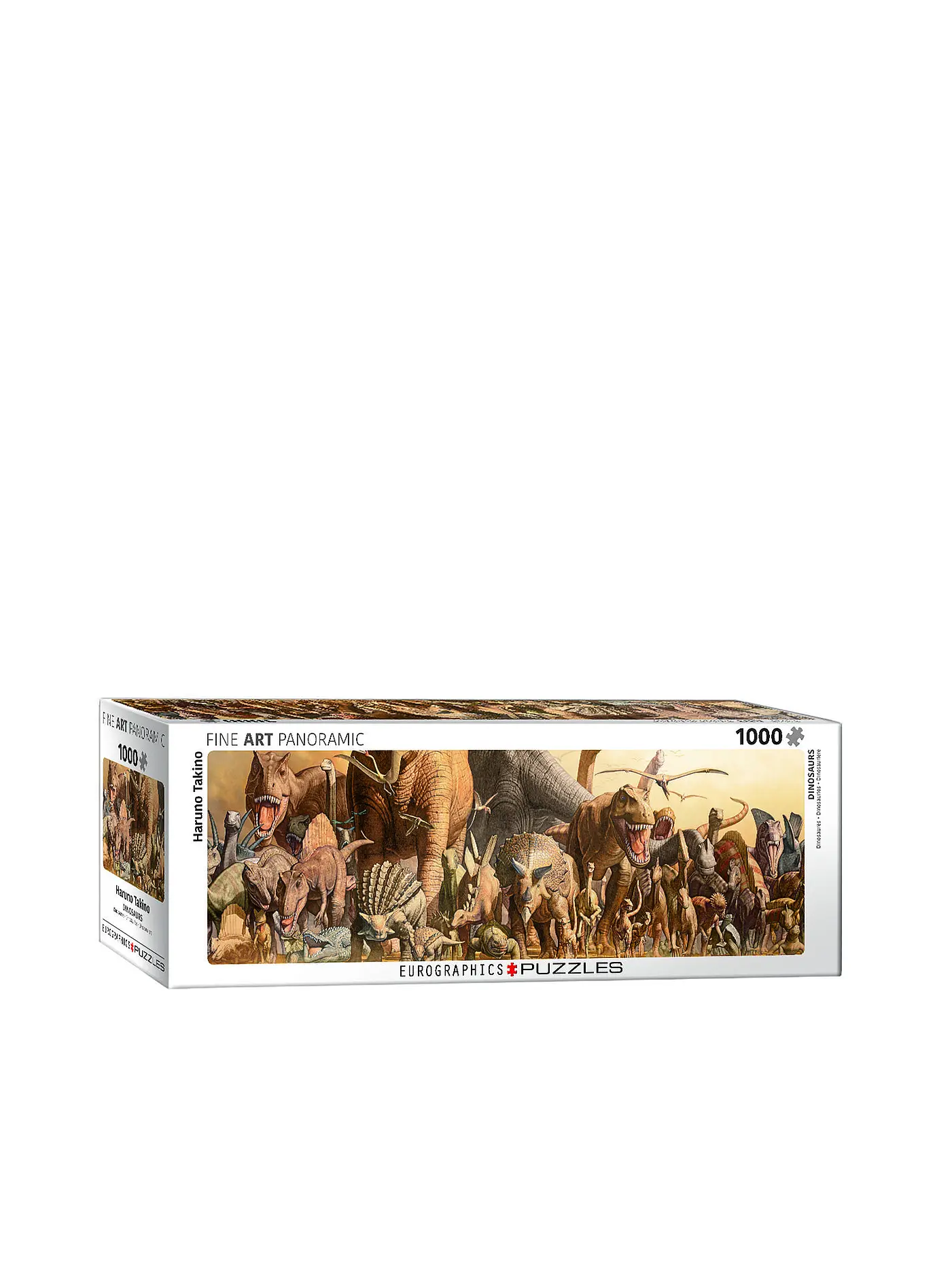 EUROGRAPHICS | Puzzle - Dinosaurs Haruo Takino 1000 Teile | keine Farbe