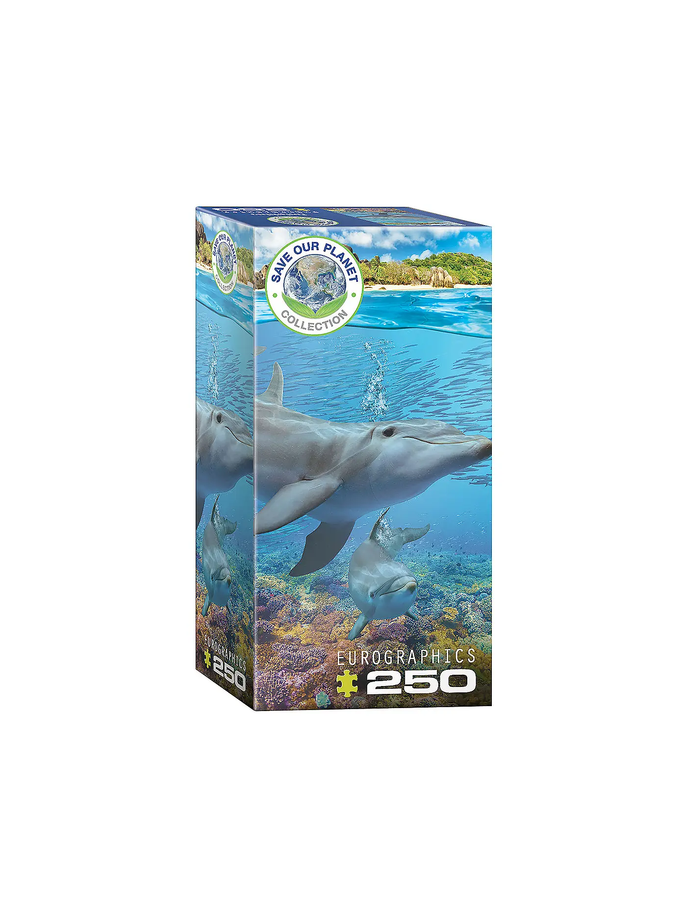 EUROGRAPHICS | Puzzle - Dolphins 250 Teile | keine Farbe