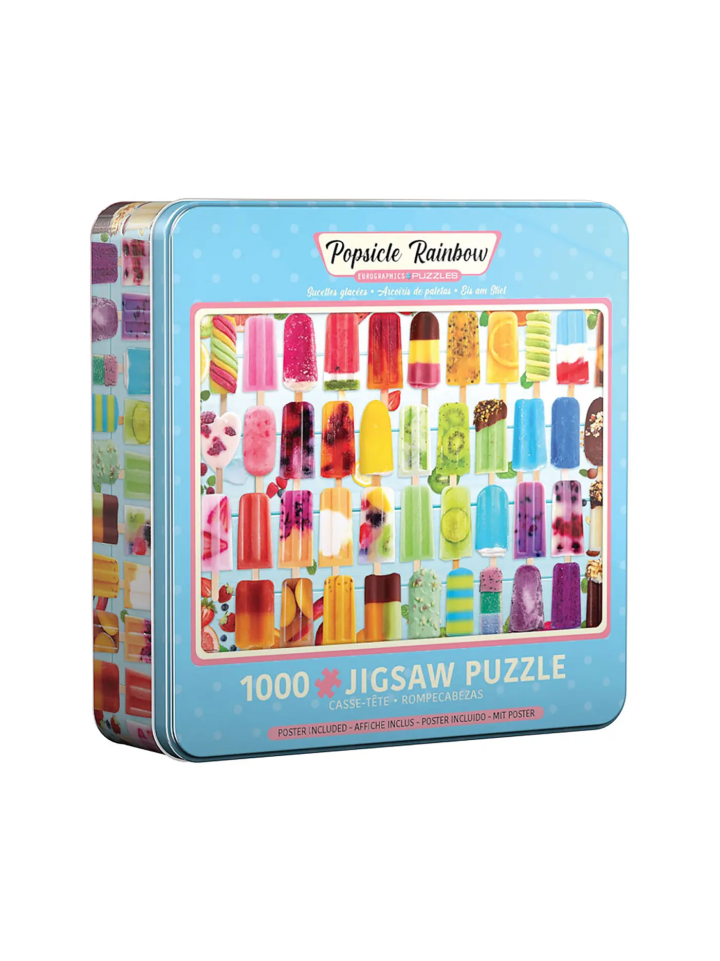 EUROGRAPHICS | Puzzle - Popsicle Rainbow 1000 Teile | keine Farbe
