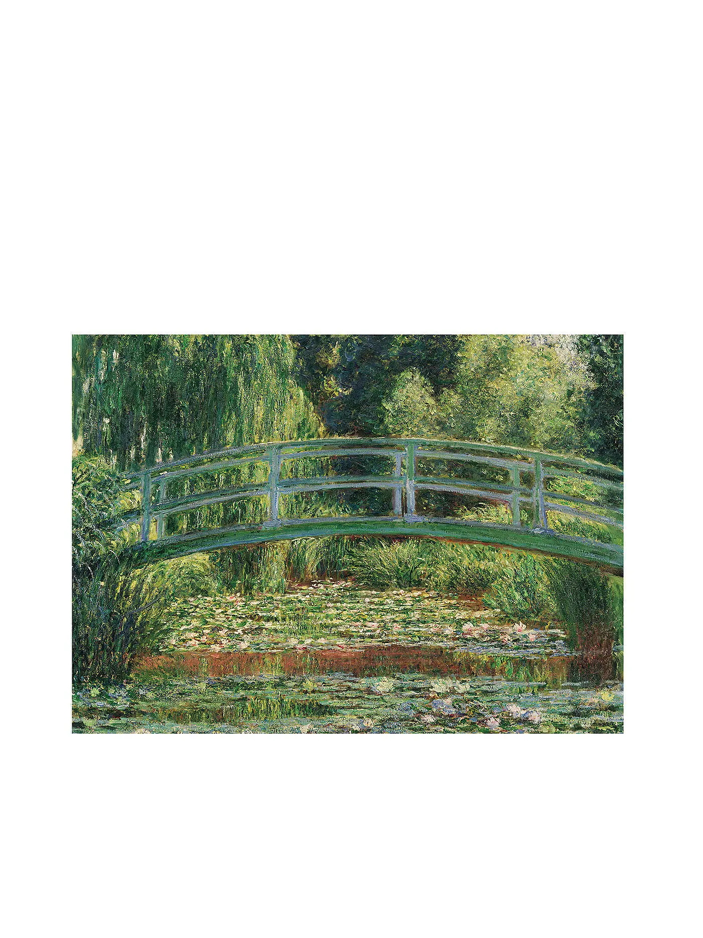 EUROGRAPHICS | Puzzle - The Japanese Footbridge (1000 Teile) Monet | bunt