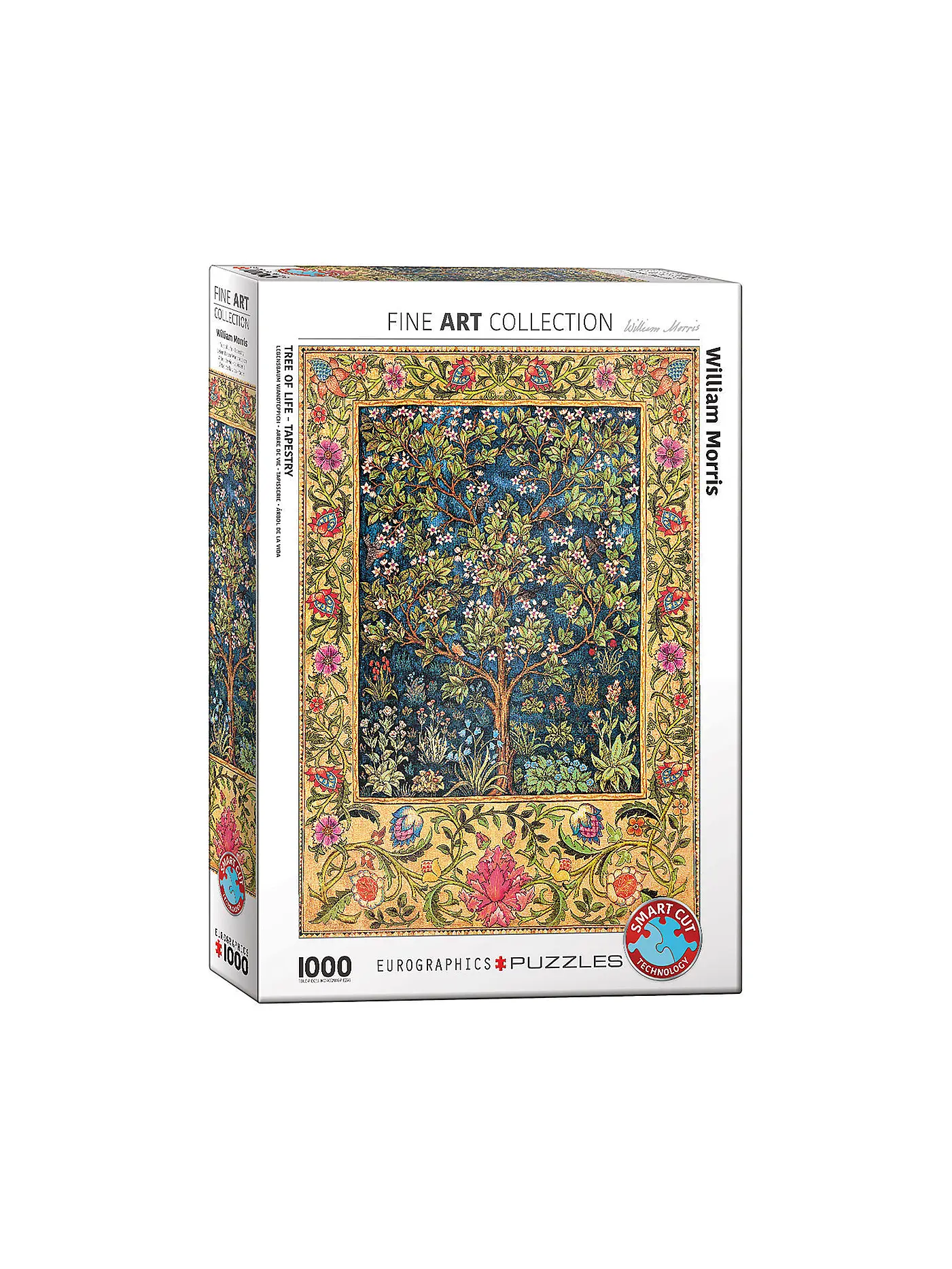 EUROGRAPHICS | Puzzle - Tree of Life Tapestry William Morris 1000 Teile | keine Farbe