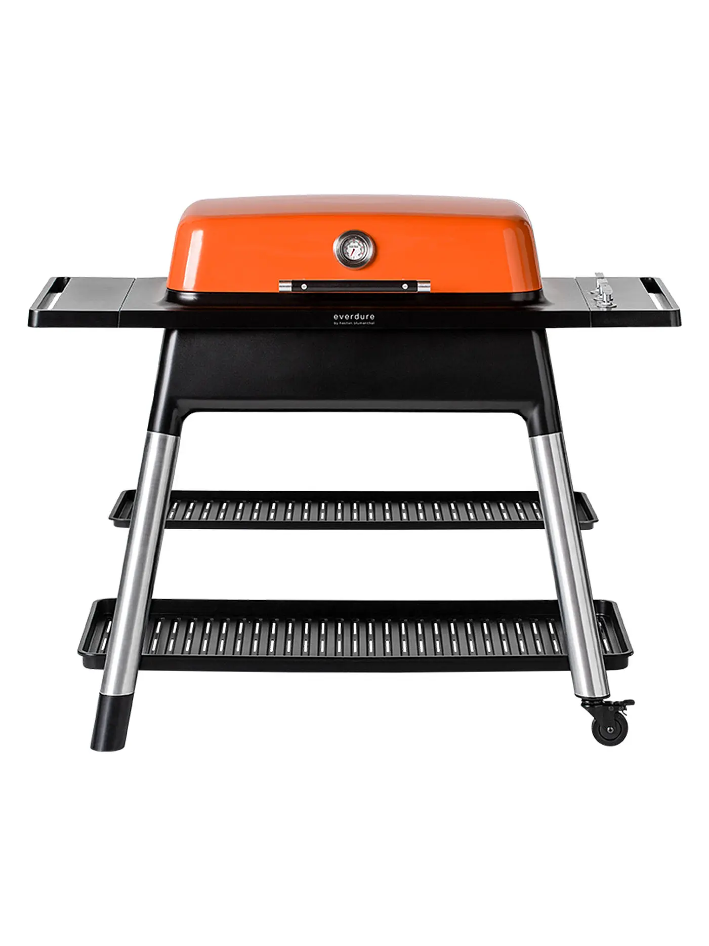 EVERDURE BY HESTON BLUMENTHAL | Gasgrill Furnace 3 Brenner Graphite  | orange