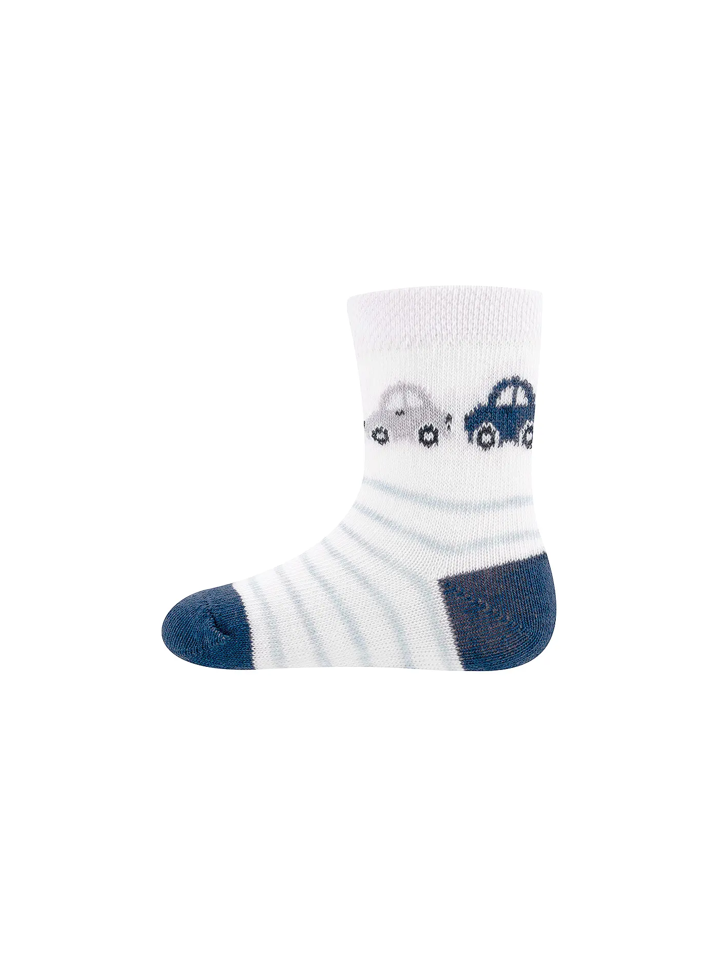 EWERS | Jungen Socken 3er Pkg Auto hellblau | blau