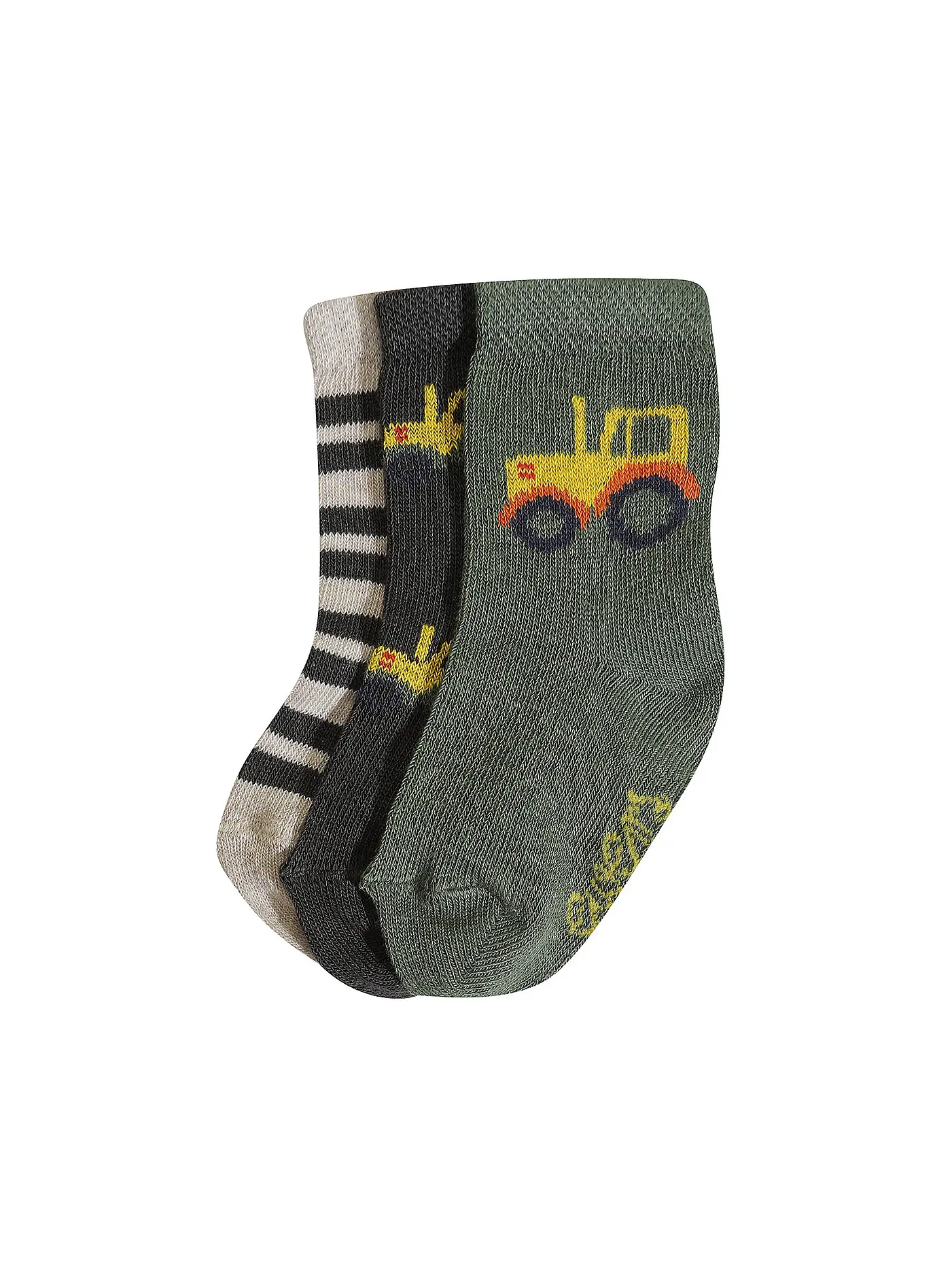 EWERS | Jungen Socken 3er Pkg khaki | beige