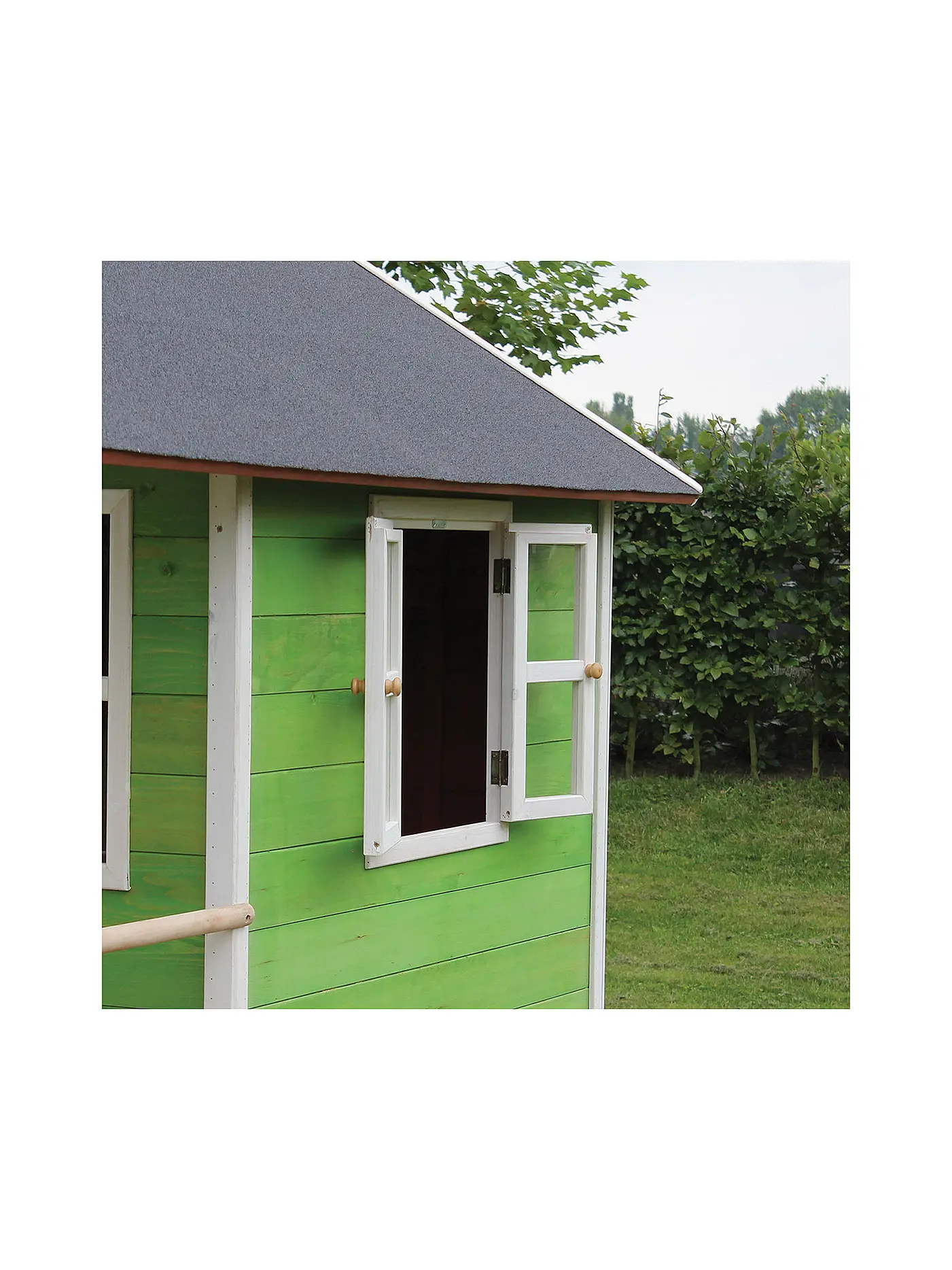 EXIT TOYS | Loft 100 Holzspielhaus - grün | keine Farbe