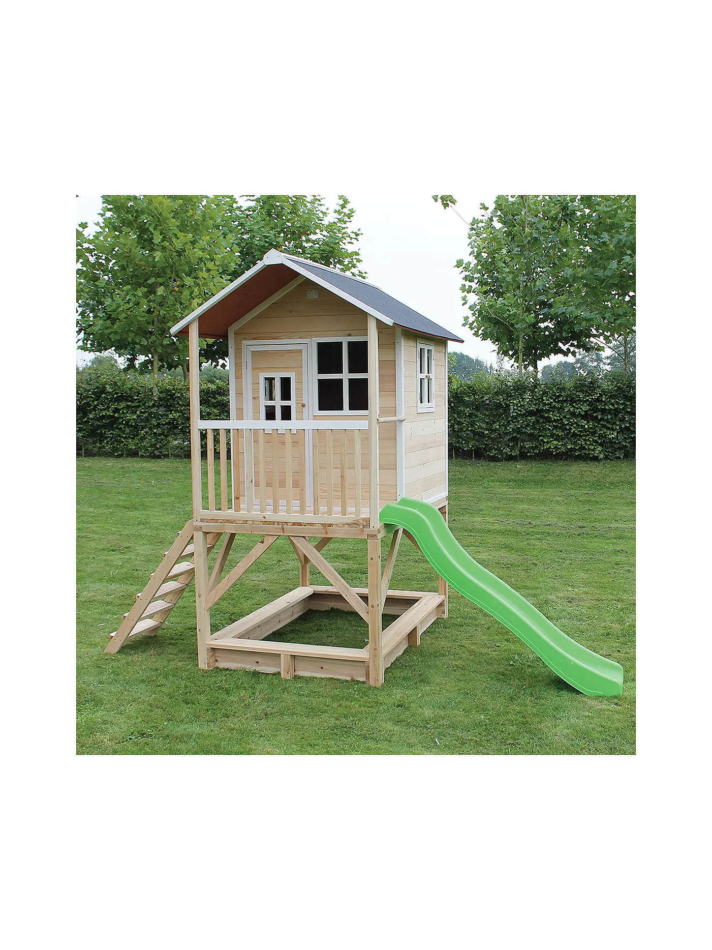 EXIT TOYS | Loft 500 Holzspielhaus - naturel | keine Farbe