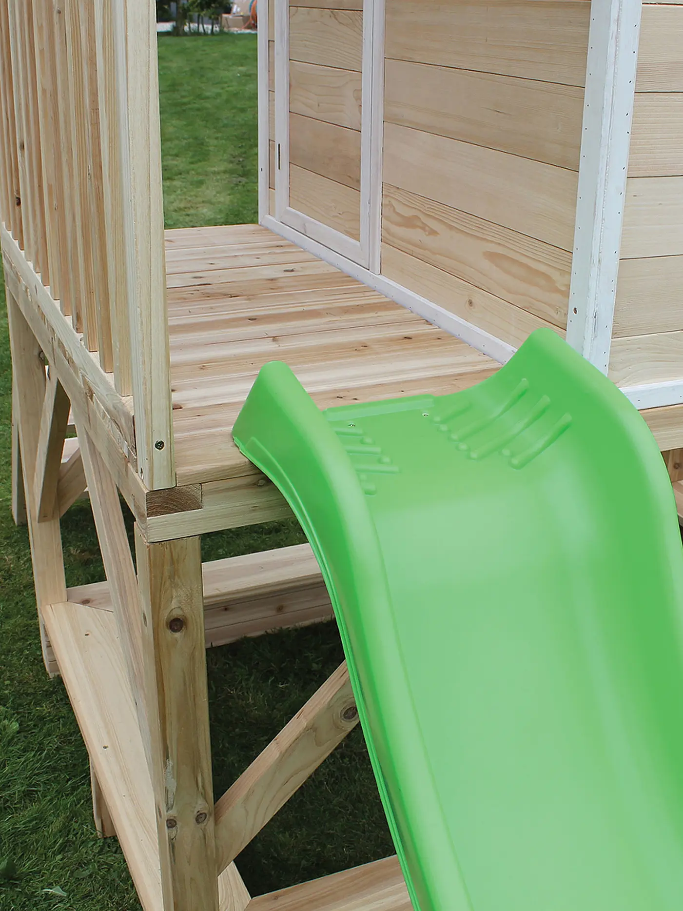 EXIT TOYS | Loft 500 Holzspielhaus - naturel | keine Farbe