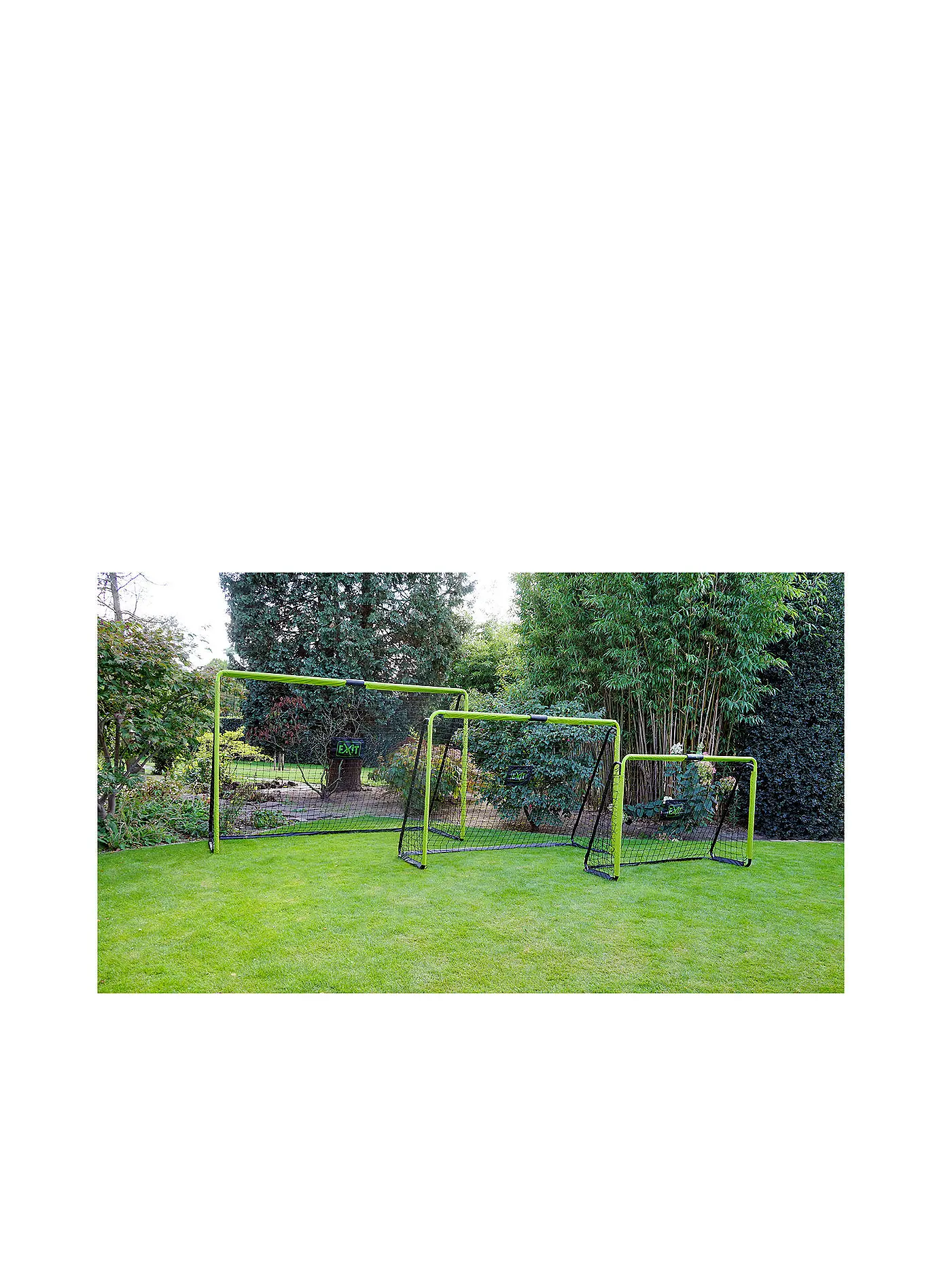 EXIT TOYS | Tempo stählernes Fußballtor 300x200cm | keine Farbe