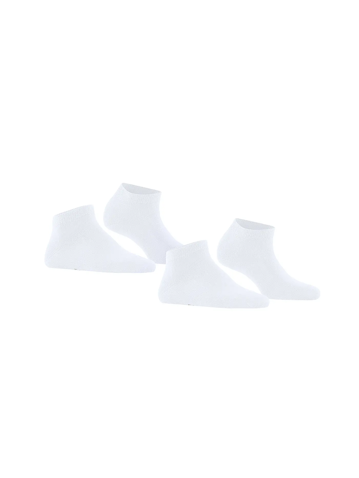 FALKE |  Sneakersocken Happy 2er Pkg Weiss | weiss