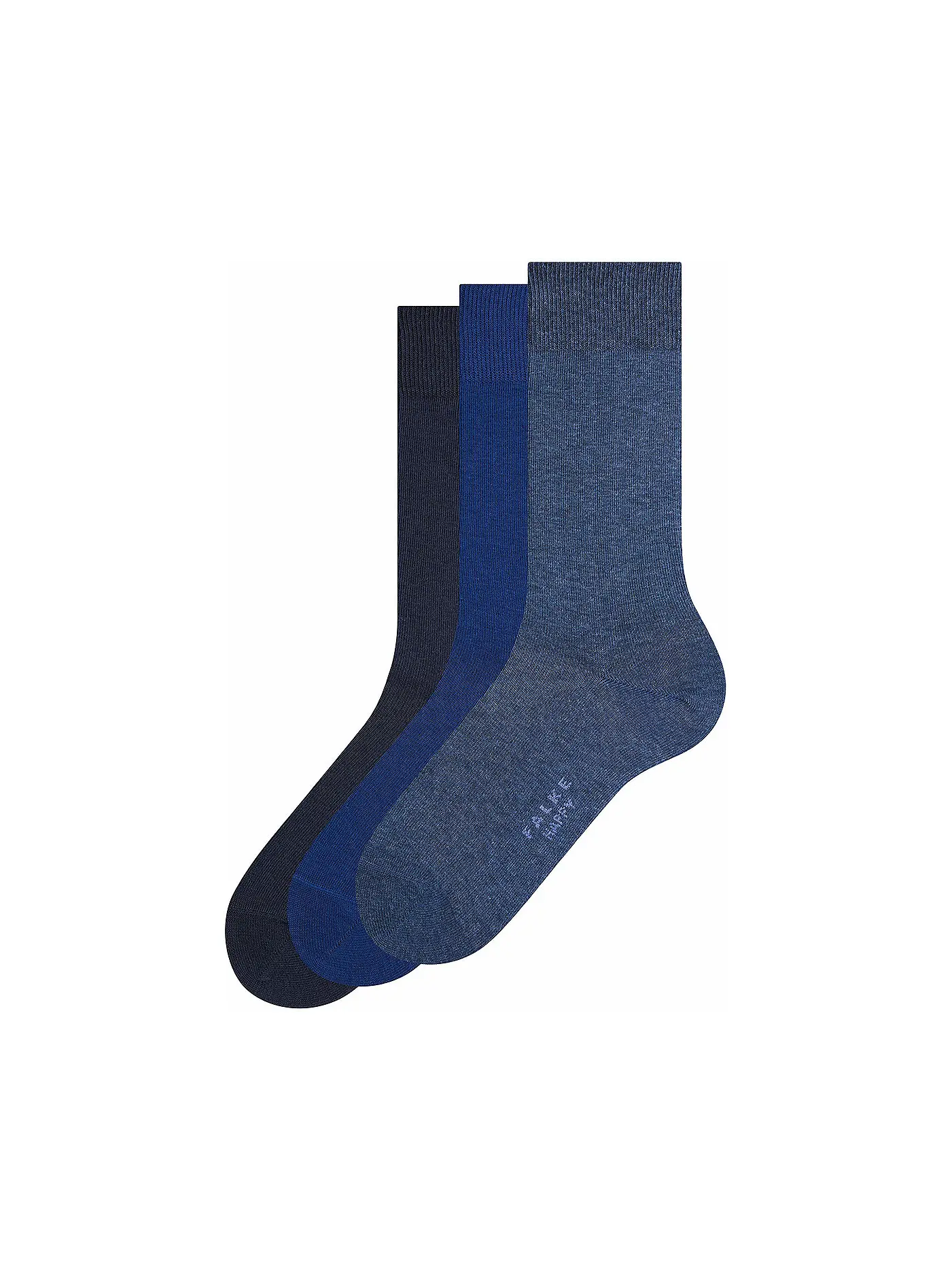FALKE |  Socken 3er Pkg sortiment | blau