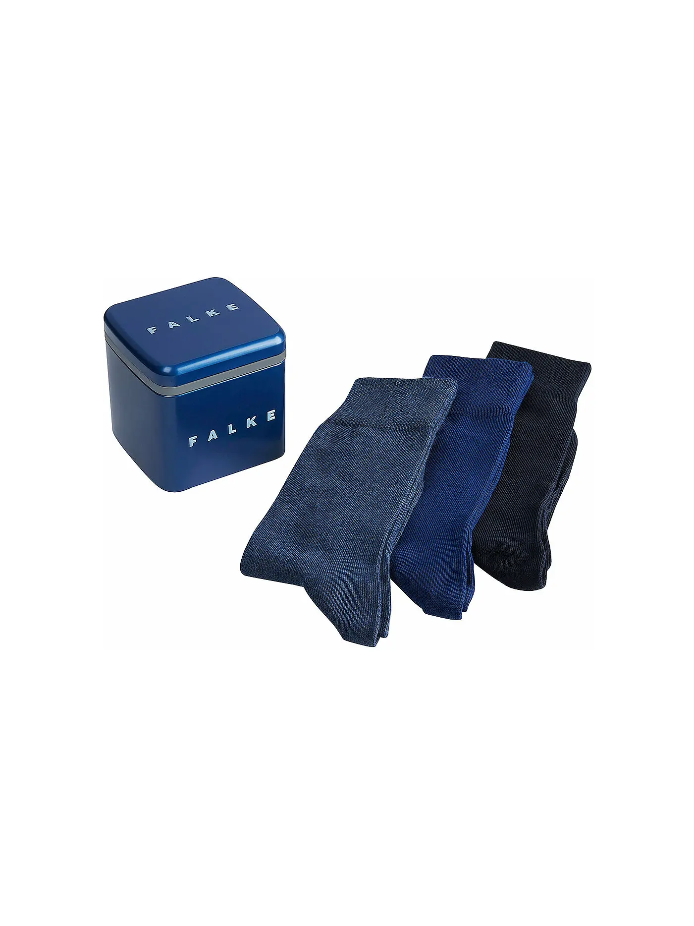 FALKE |  Socken 3er Pkg sortiment | blau