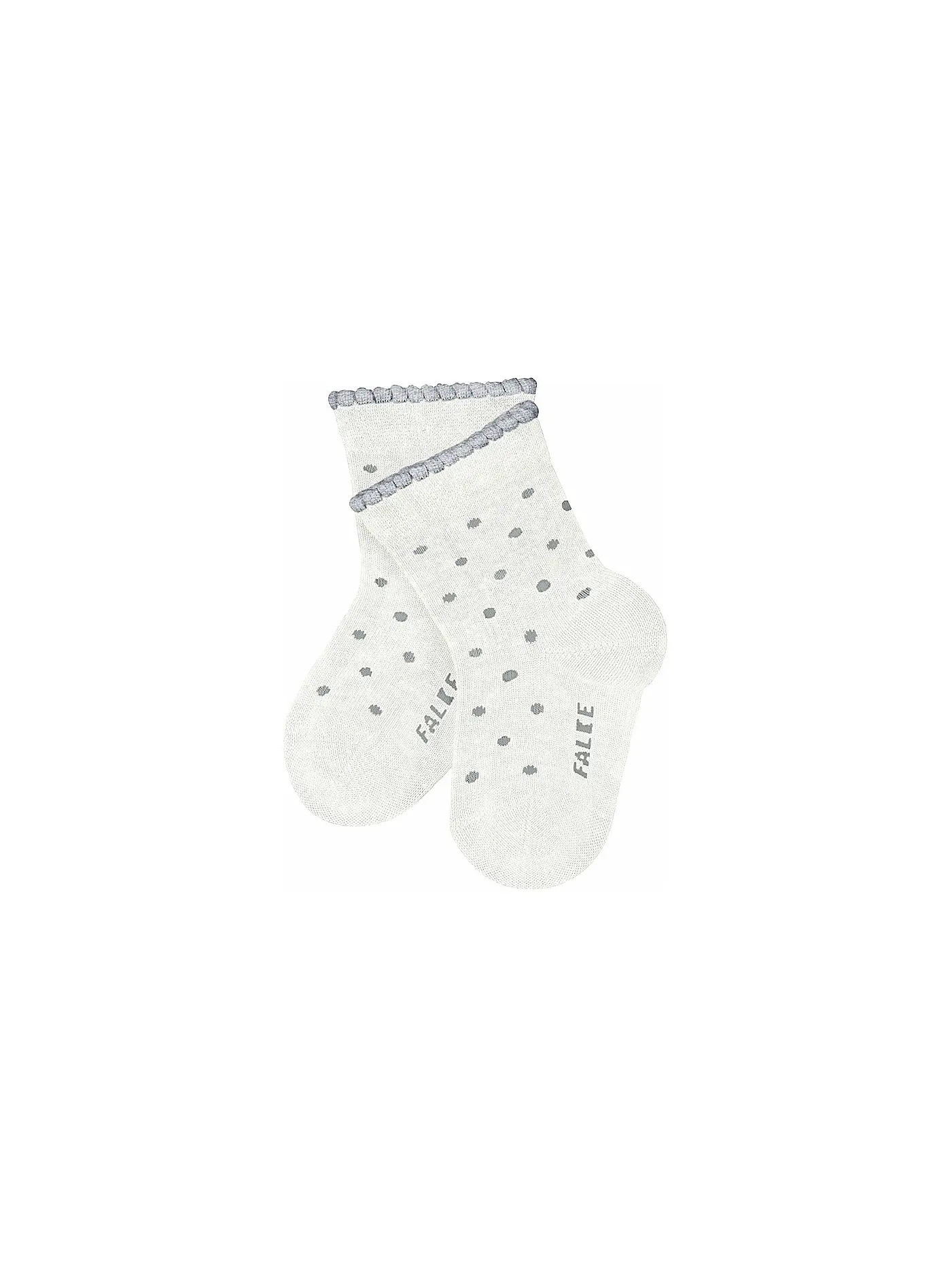 FALKE | Baby Socken Little Dot off white | weiss