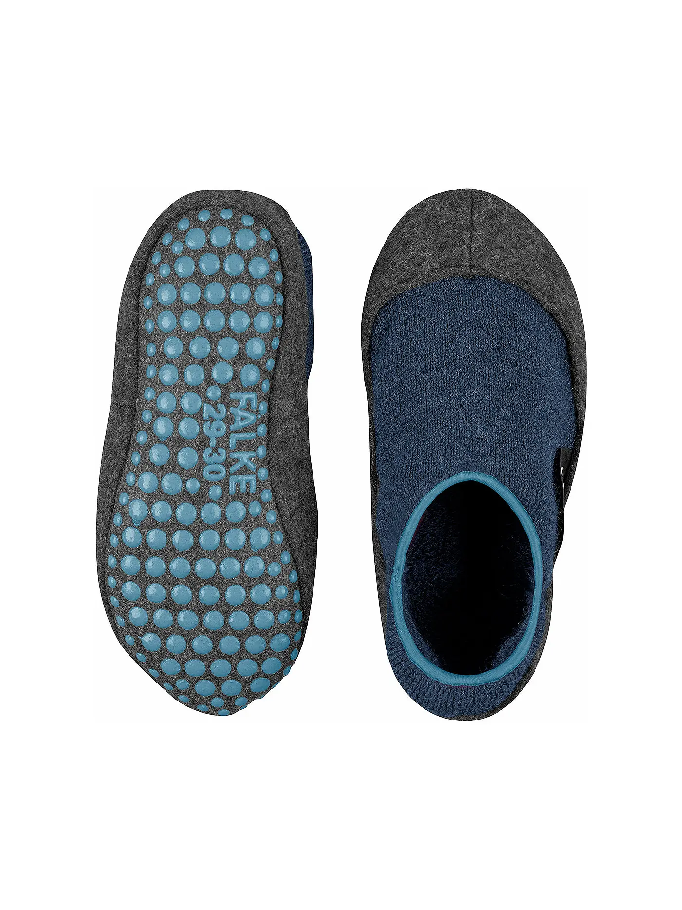 FALKE | Jungen ABS Slipper Socken Cosy darkblue | blau
