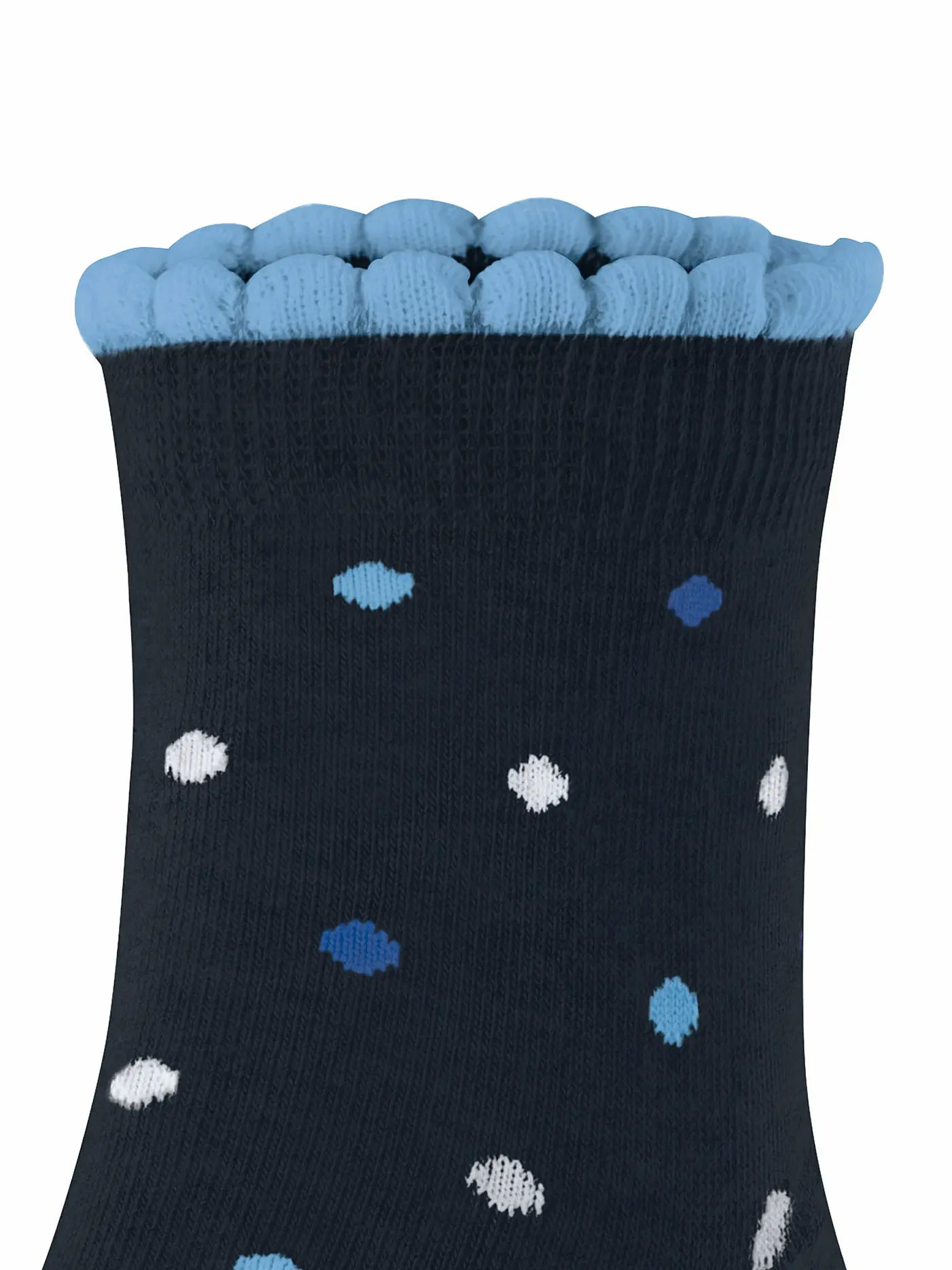 FALKE | Kinder Mädchen Socken Multidot marine | blau