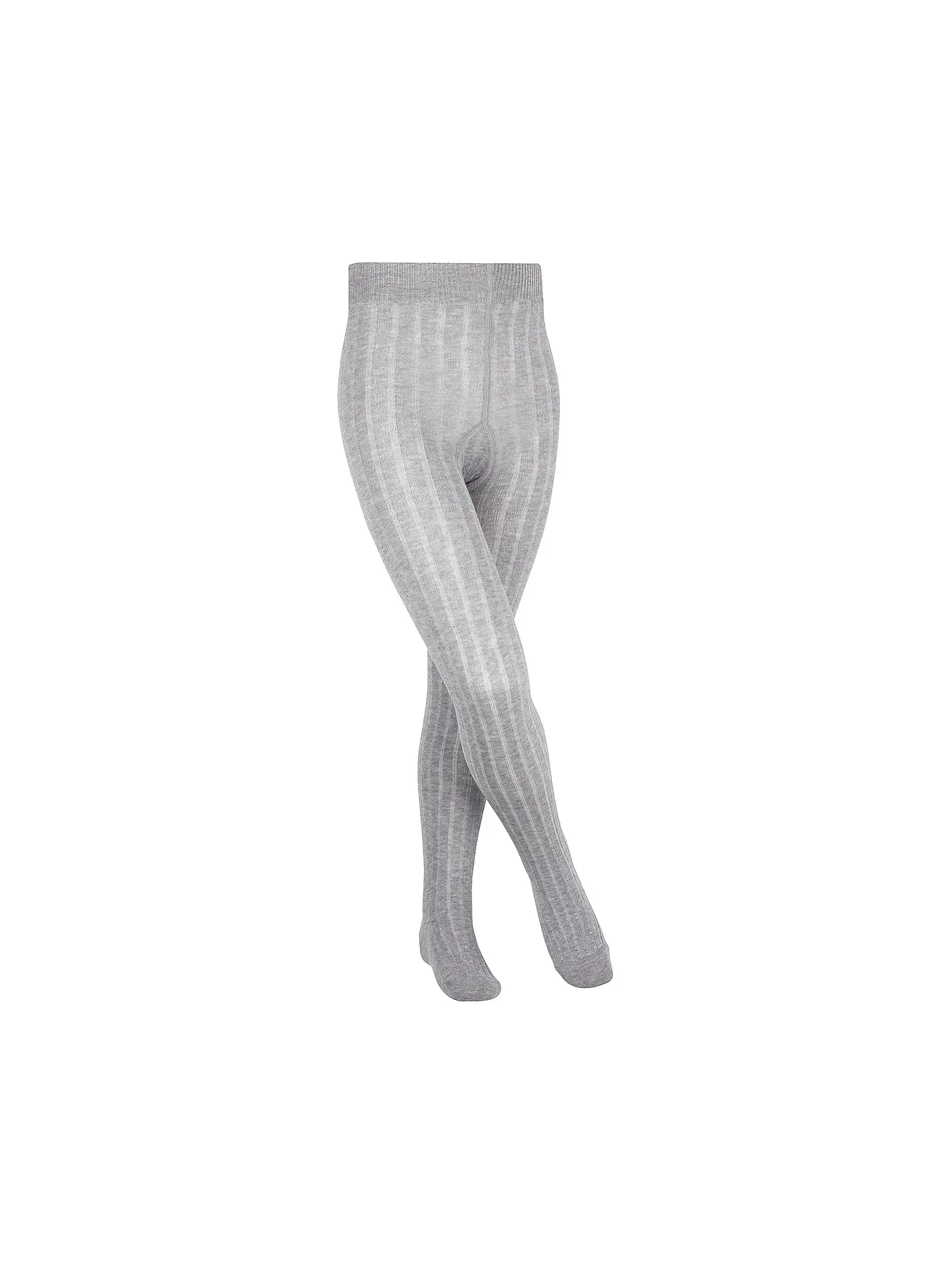 FALKE | Kinder Strumpfhose CLASSIC RIB  | hellgrau