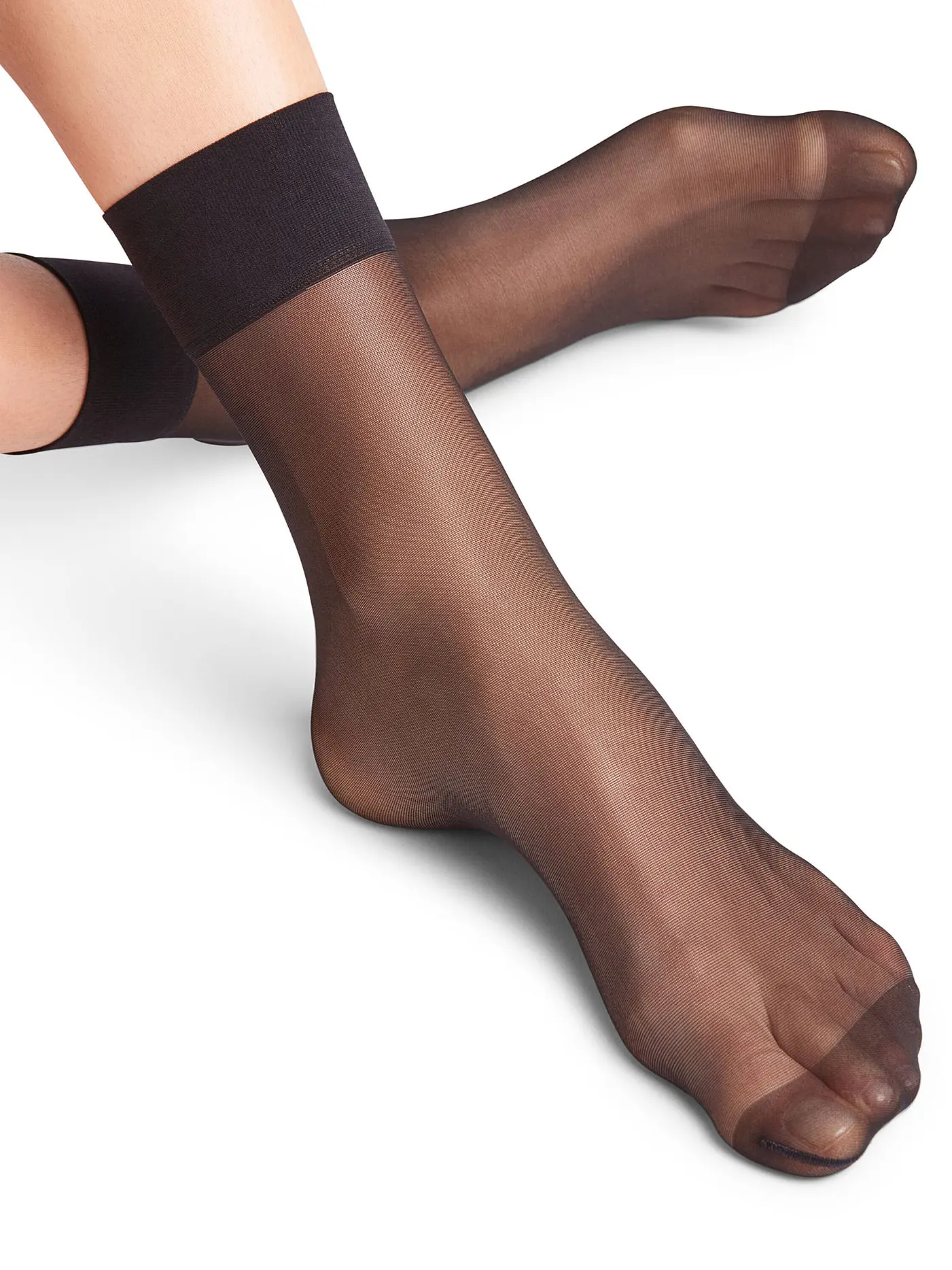 FALKE | Söckchen PURE MATT 20 den black | schwarz
