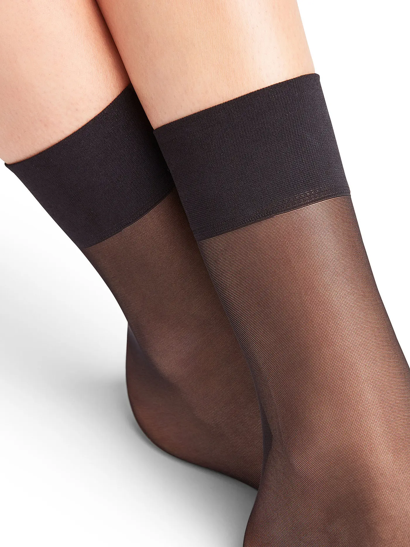 FALKE | Söckchen PURE MATT 20 den black | schwarz