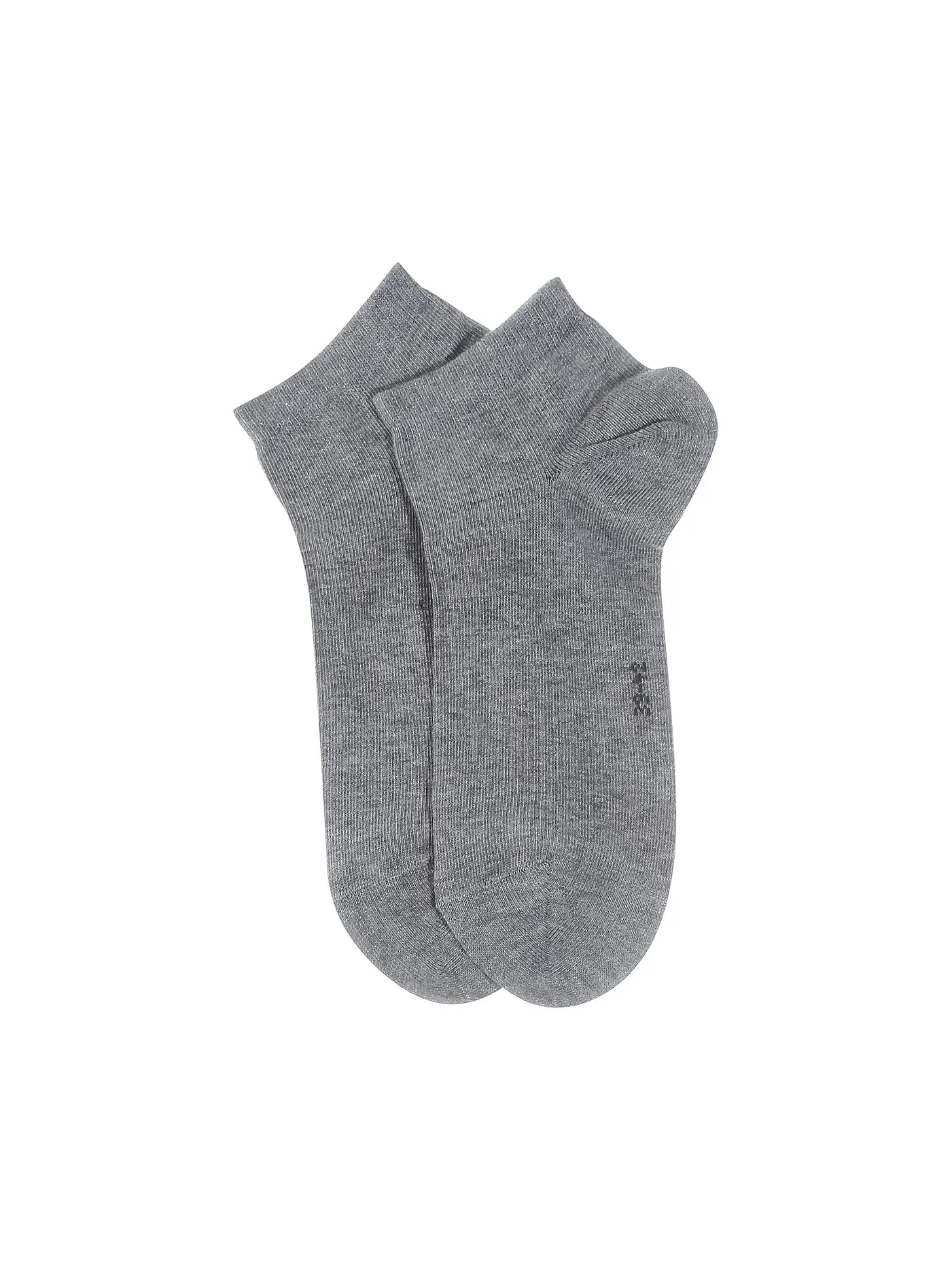 FALKE | Sneakersocken 2-er Pkg "Happy" (dark navy) | grau