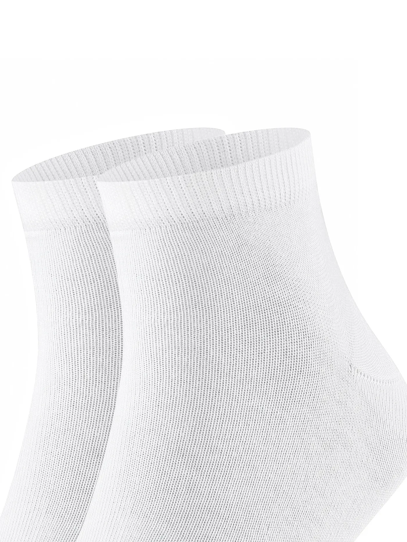 FALKE | Sneakersocken 2-er Pkg "Happy" (white) | weiss