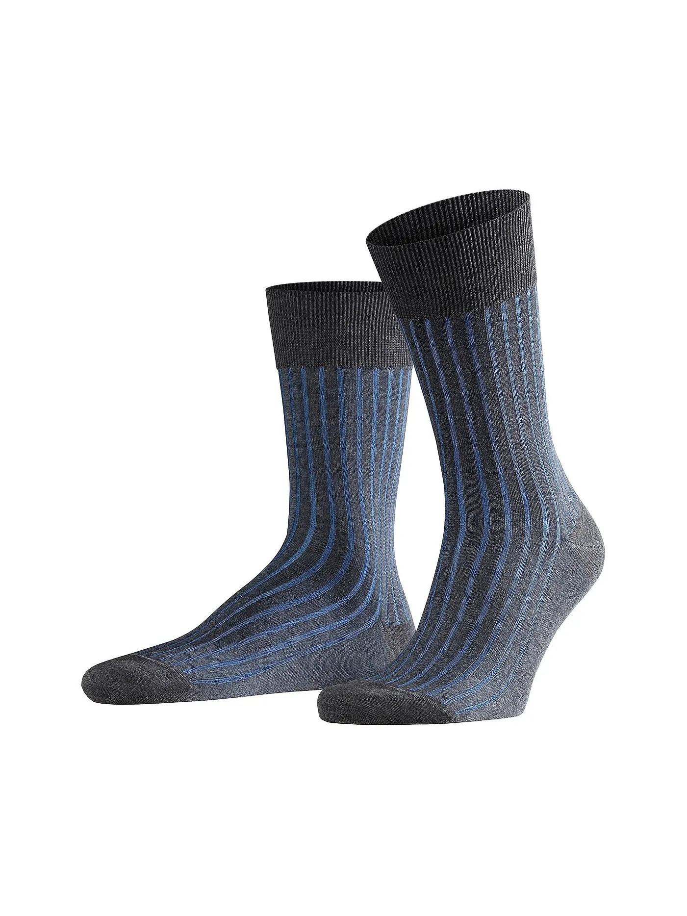 FALKE | Socken "Shadow" (anthrazit/blau) | grau