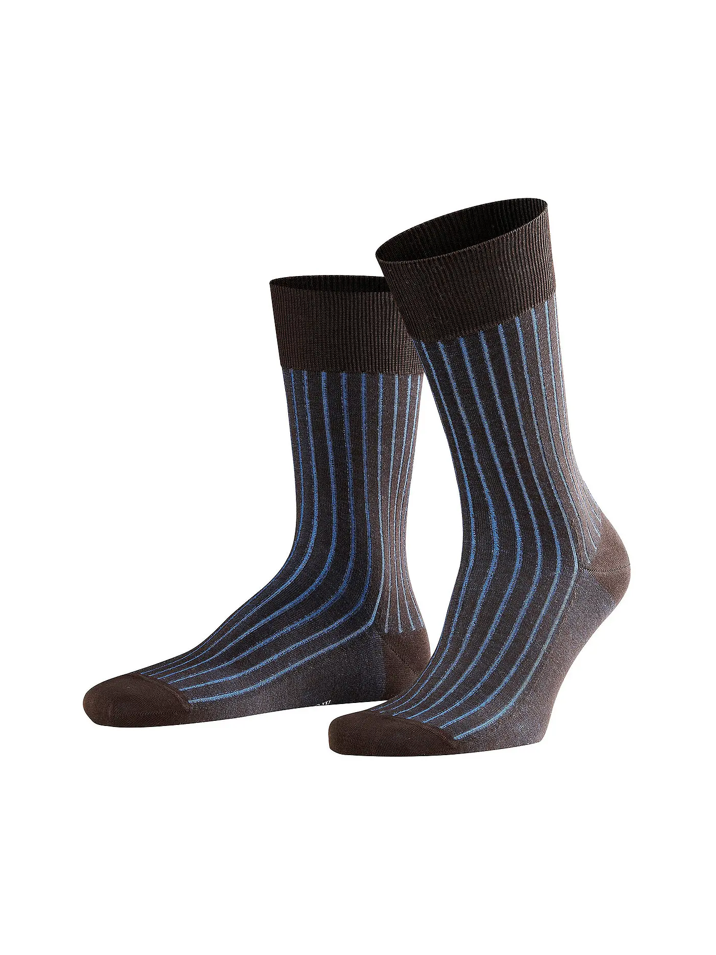 FALKE | Socken "Shadow" (anthrazit/blau) | braun