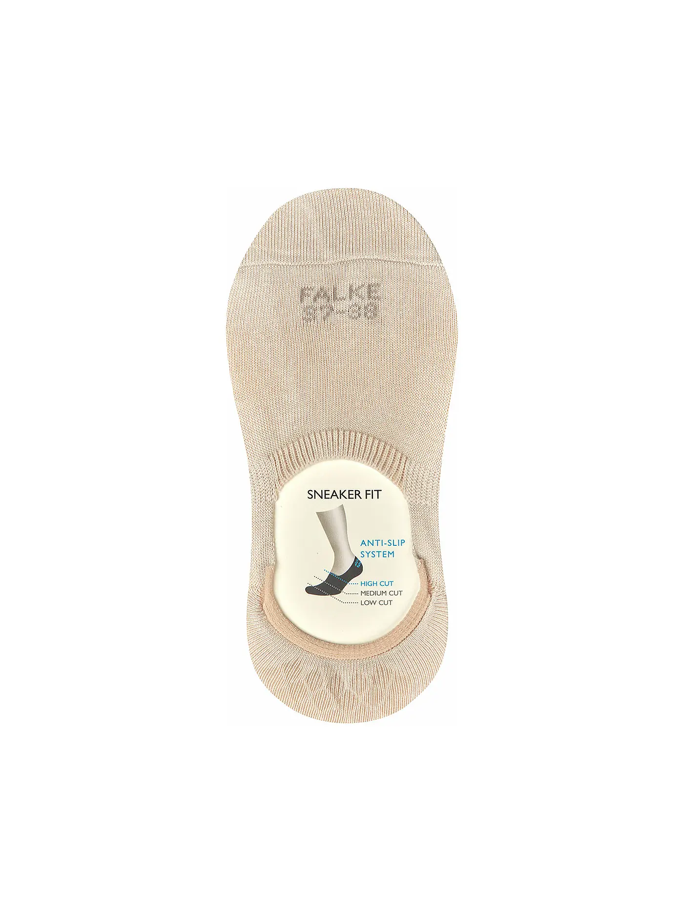 FALKE | Socken - Füsslinge Step High Cut cream | creme