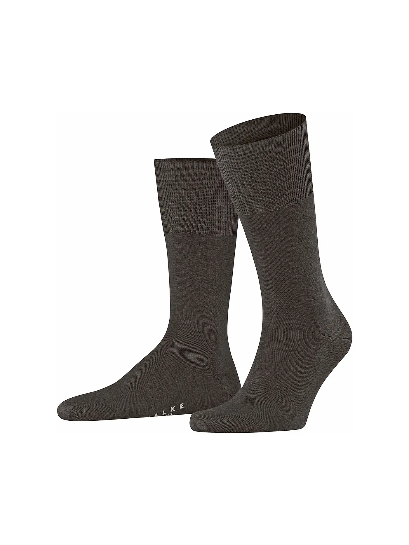 FALKE | Socken AIRPORT emerald | braun