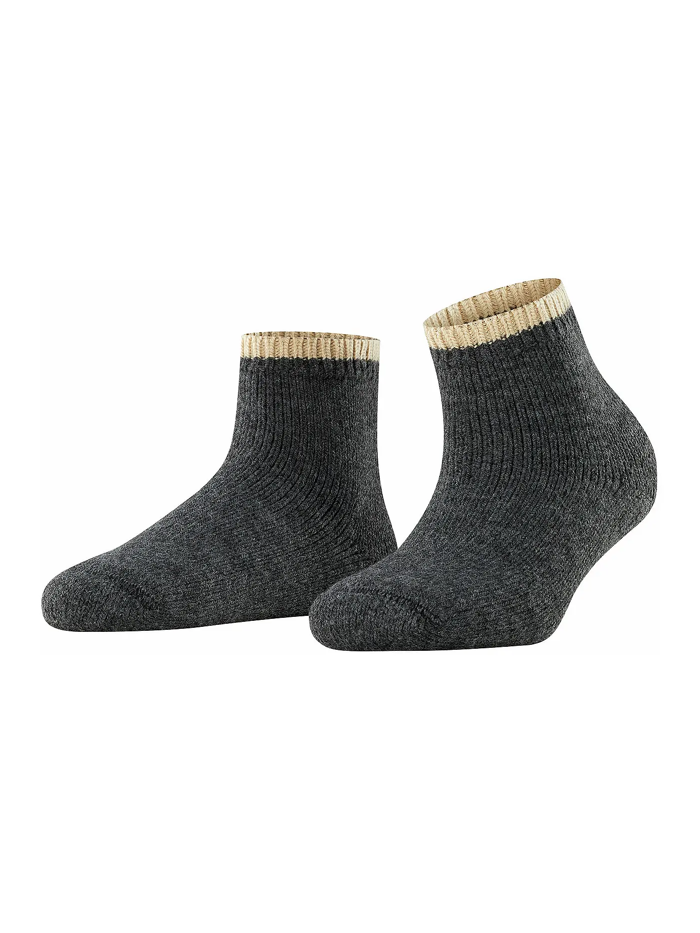 FALKE | Socken Cosy Plush anthra.mel | grau