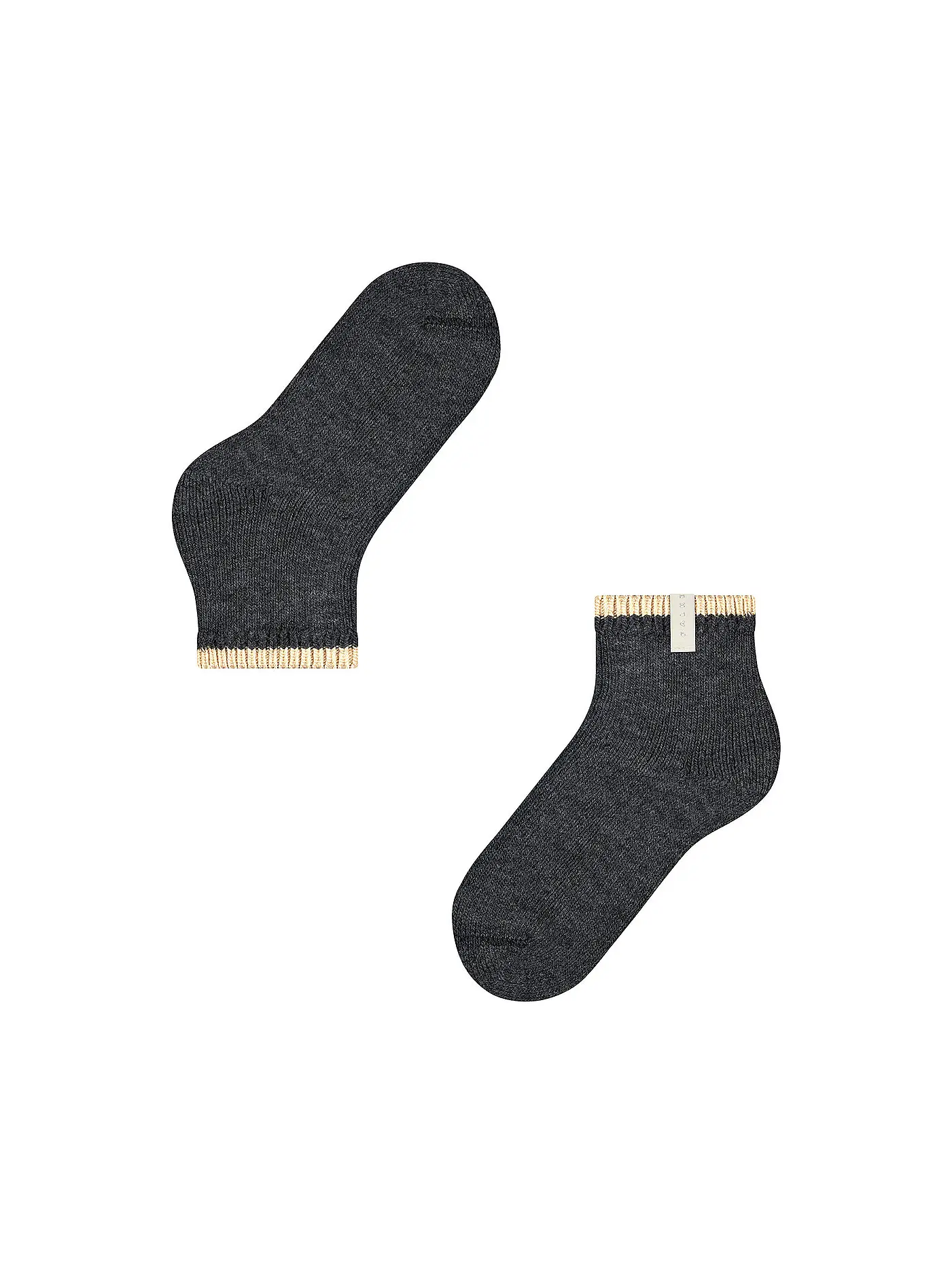 FALKE | Socken Cosy Plush anthra.mel | grau