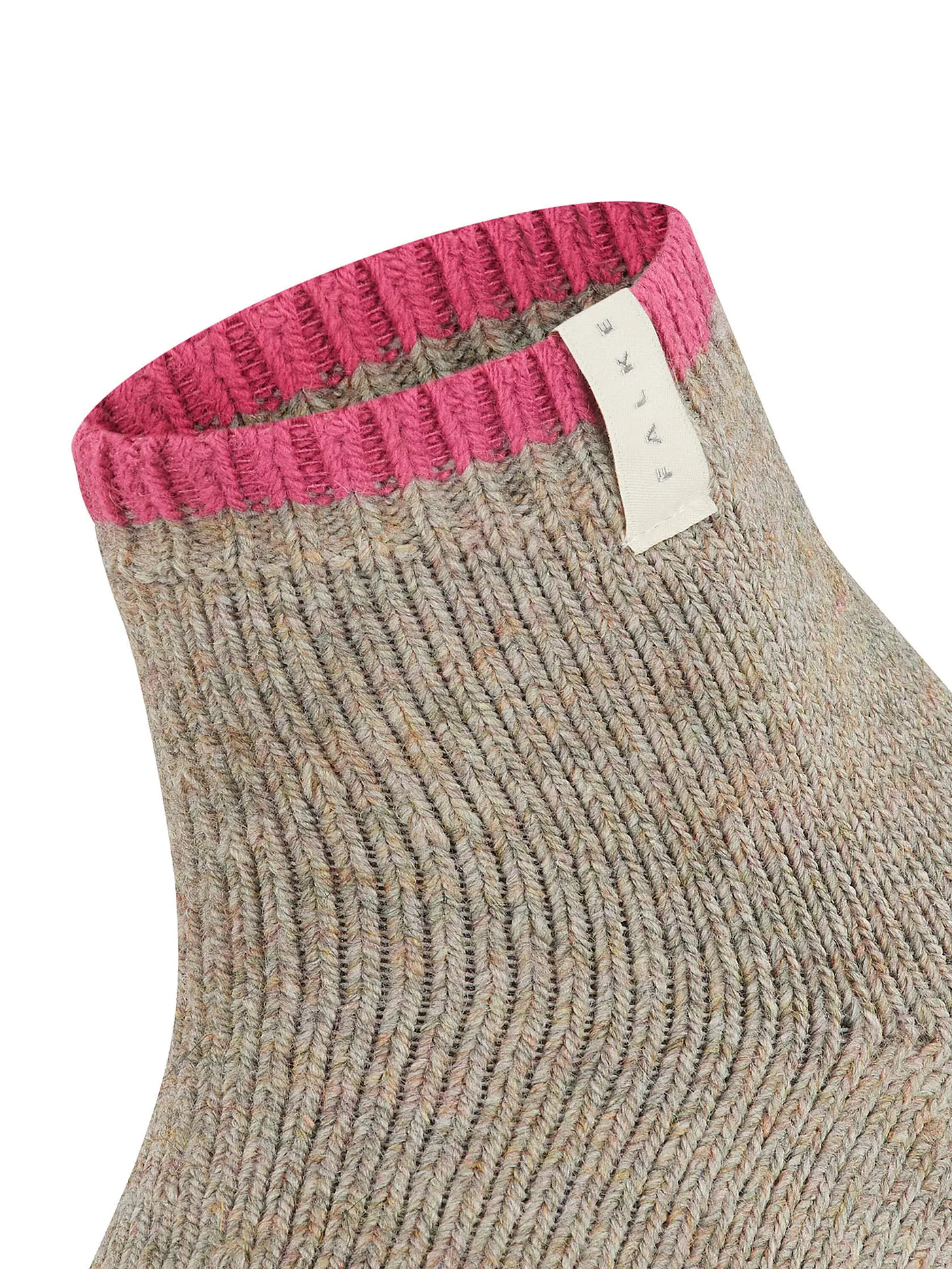 FALKE | Socken Cosy Plush nut mel. | camel