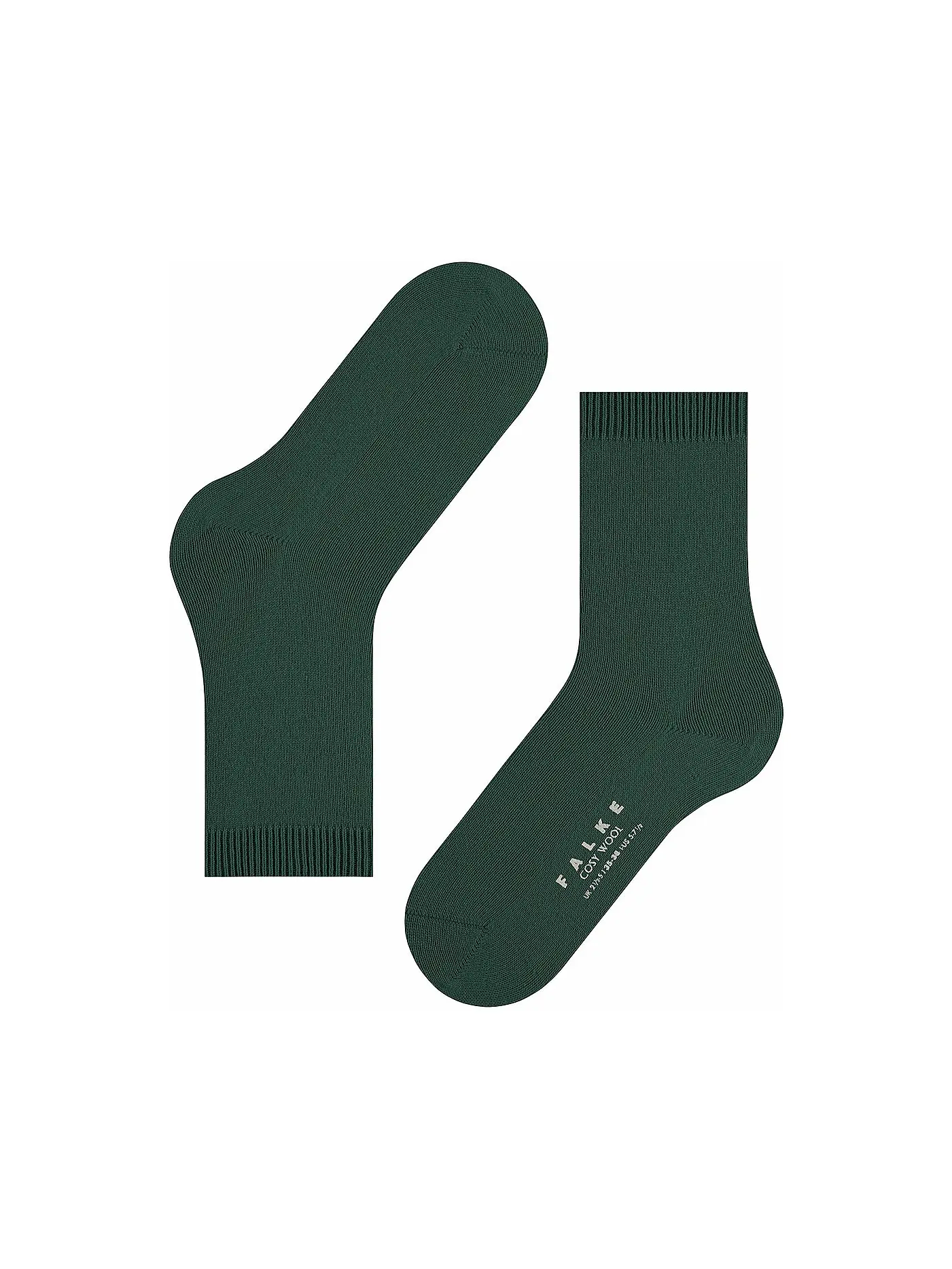 FALKE | Socken Cosy Wool hunter green  | grün
