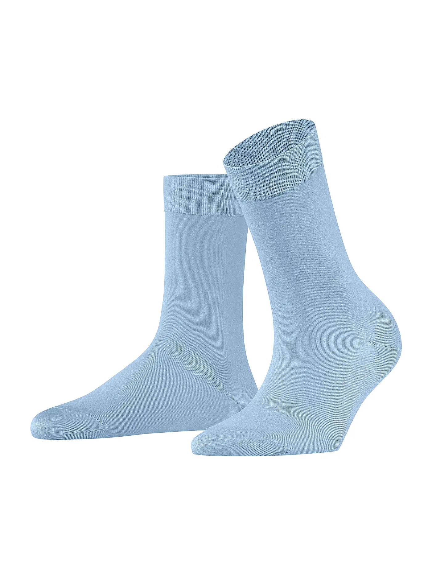FALKE | Socken COTTON TOUCH ziegel | hellblau