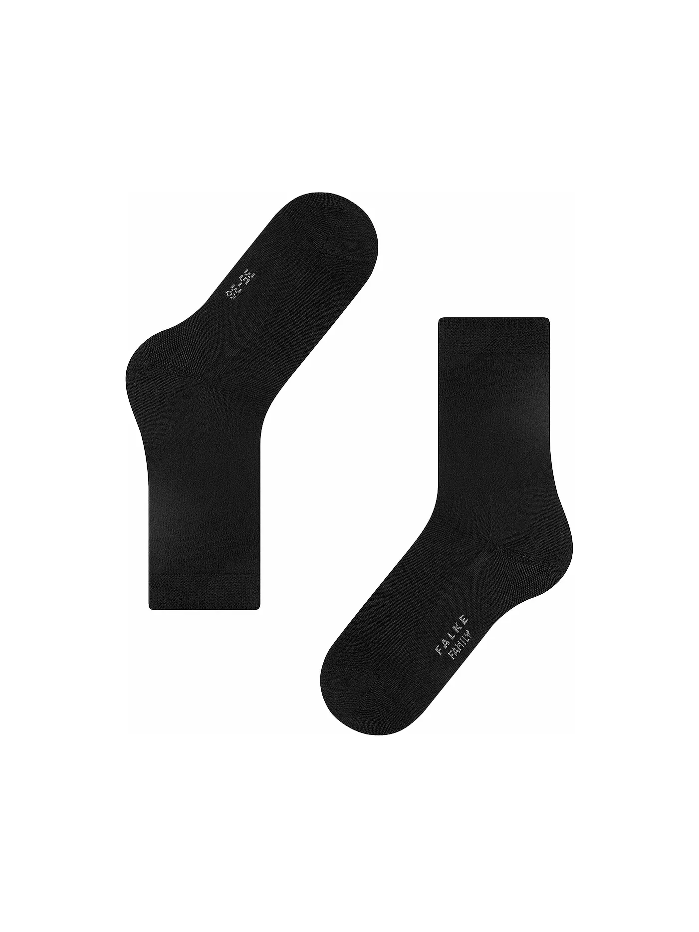 FALKE | Socken Family black | schwarz