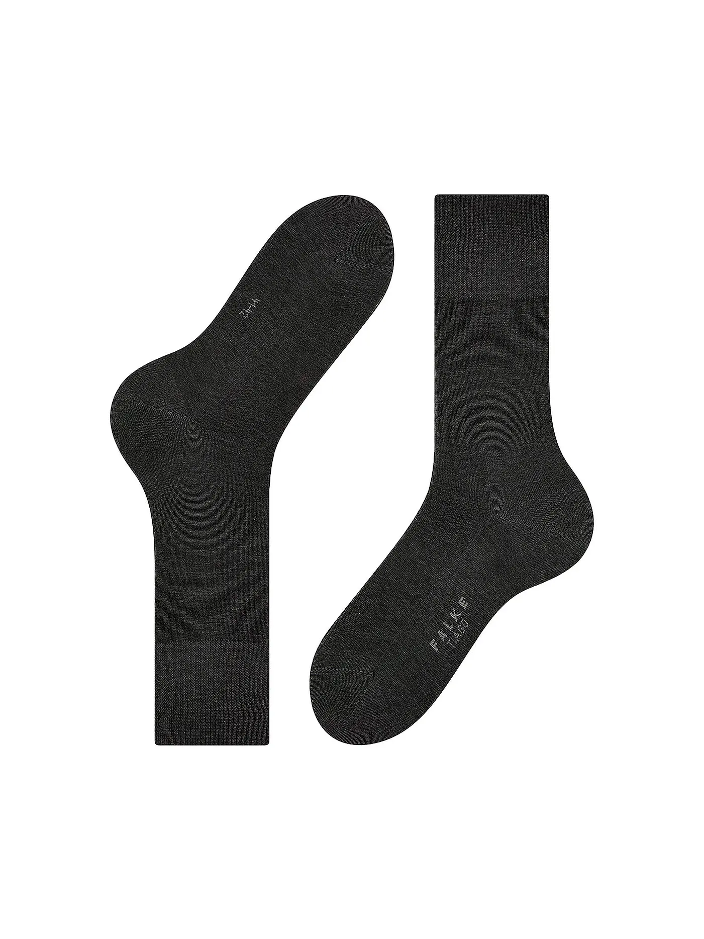 FALKE | Socken TIAGO anthracite melange | grau