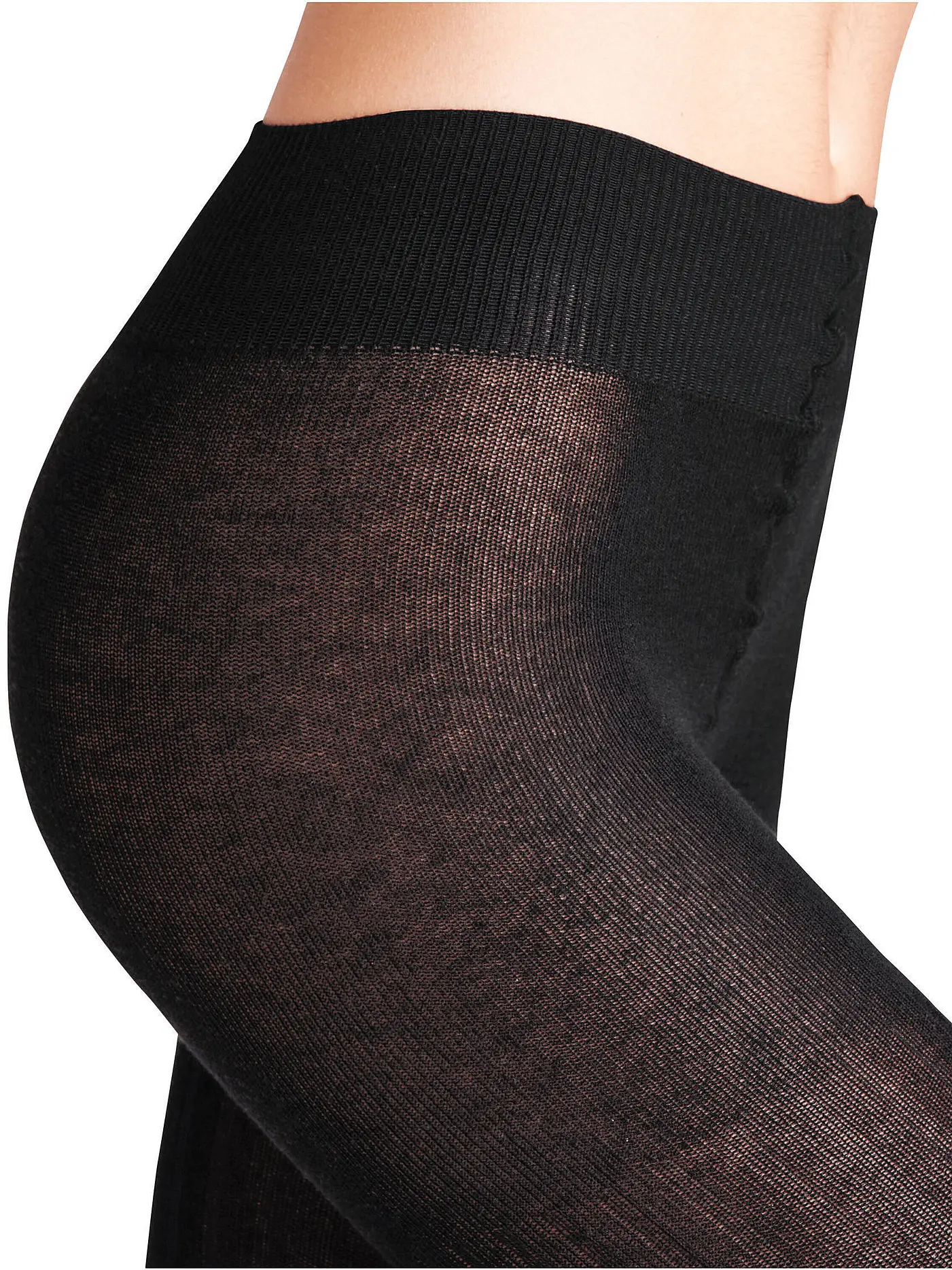 FALKE | Strickstrumpfhose | schwarz