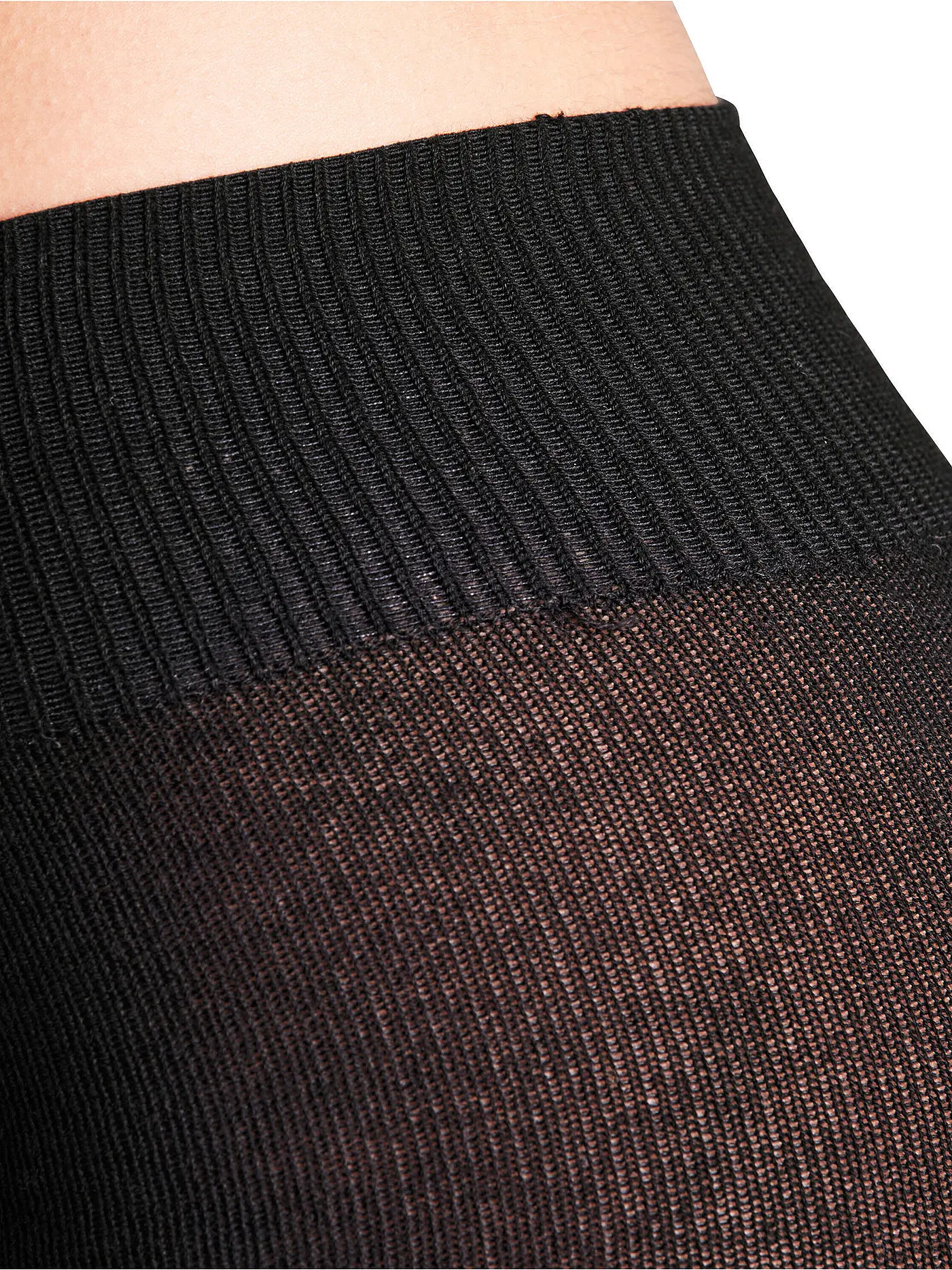 FALKE | Strickstrumpfhose | schwarz