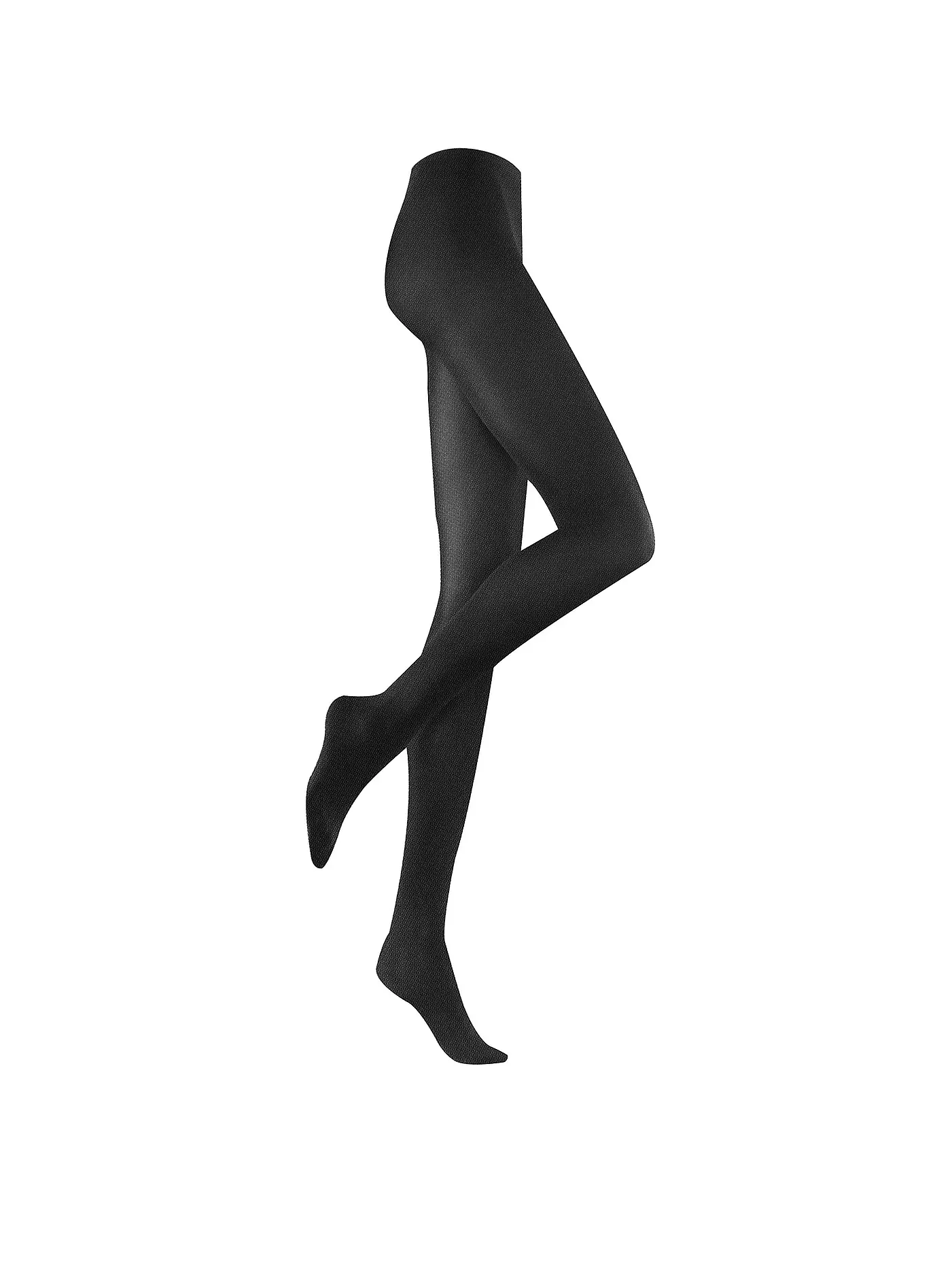 FALKE | Strumpfhose Seidenglatt 40 den (Black) | schwarz