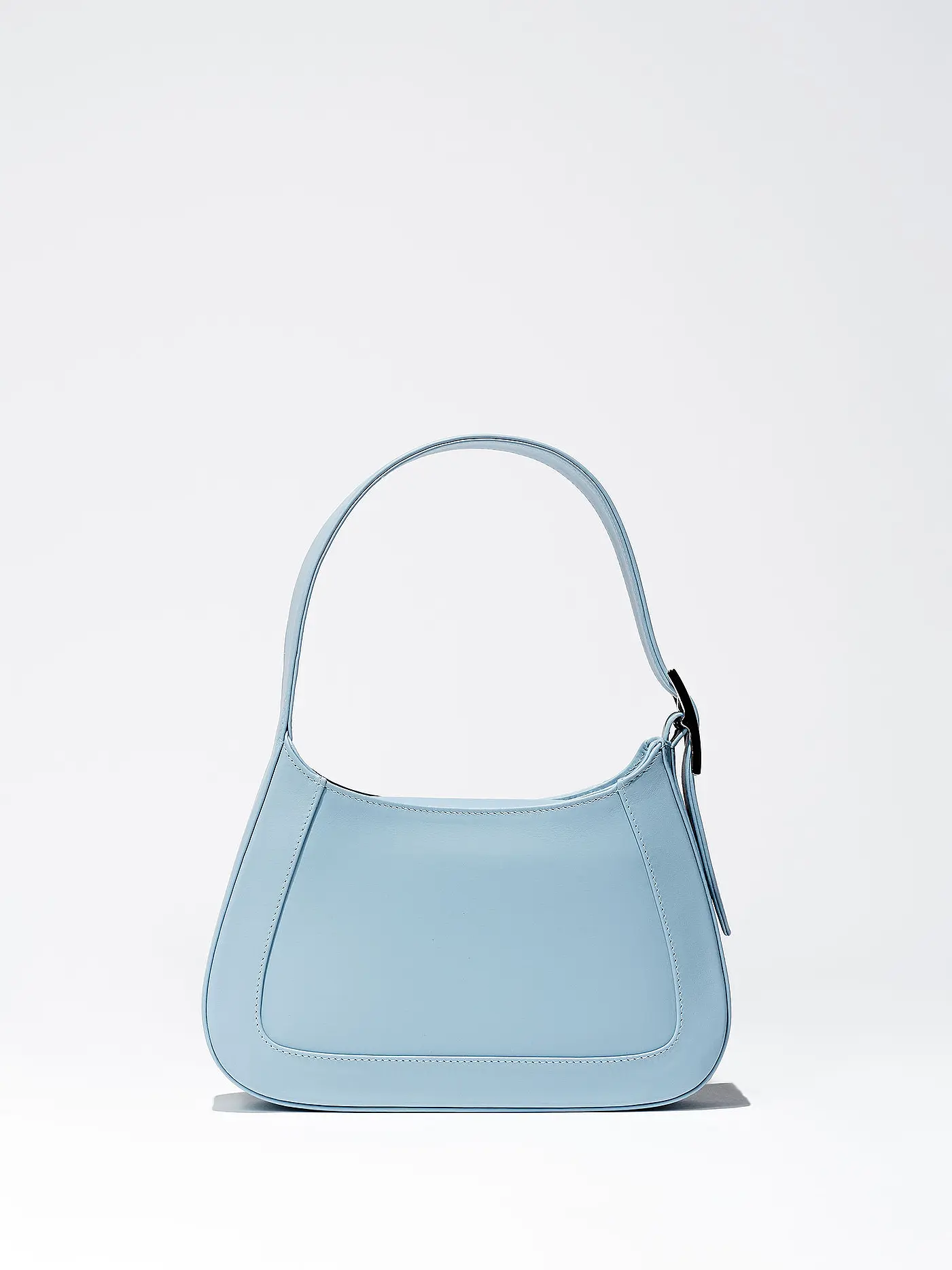 FIVE FORTY | Ledertasche - Mini Bag GAIA | hellblau