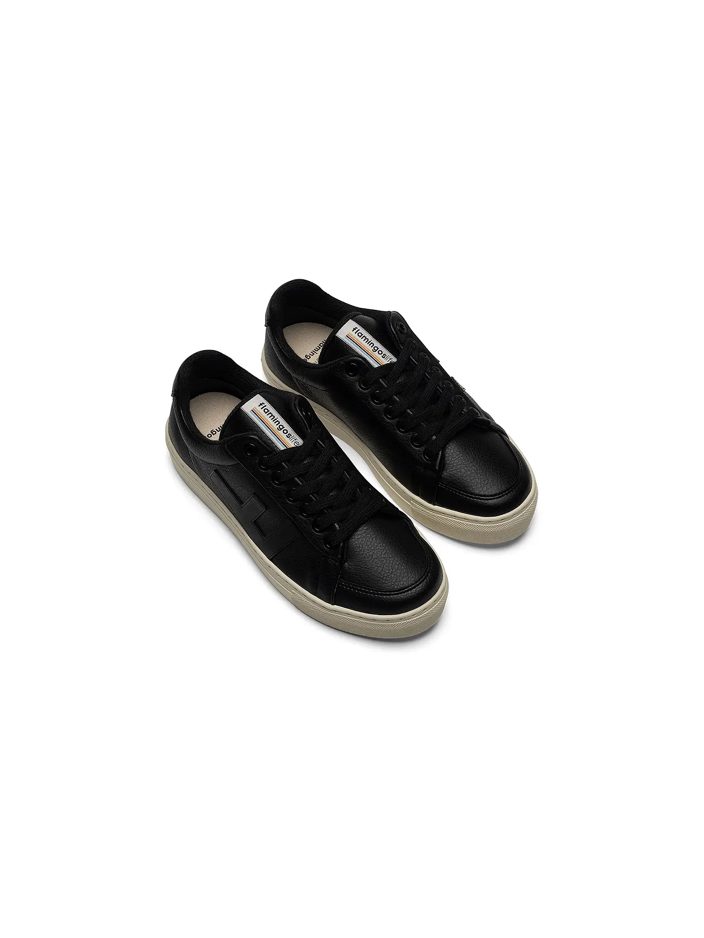 FLAMINGOS LIFE | Sneaker Classic 80' s Kick | schwarz