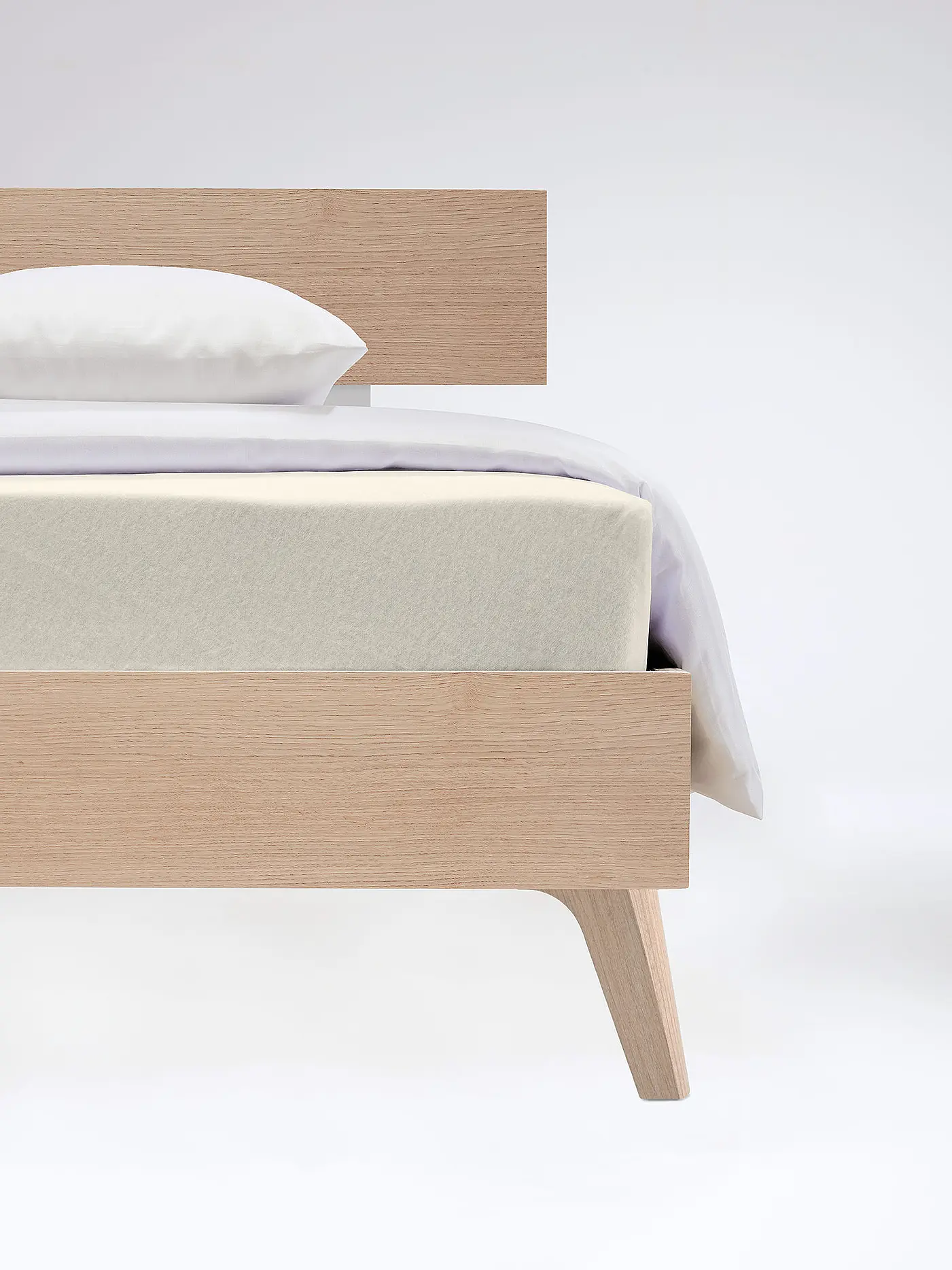 FLEURESSE | Flanell Leintuch ALMFLAUSCH 150x250cm Natur | beige