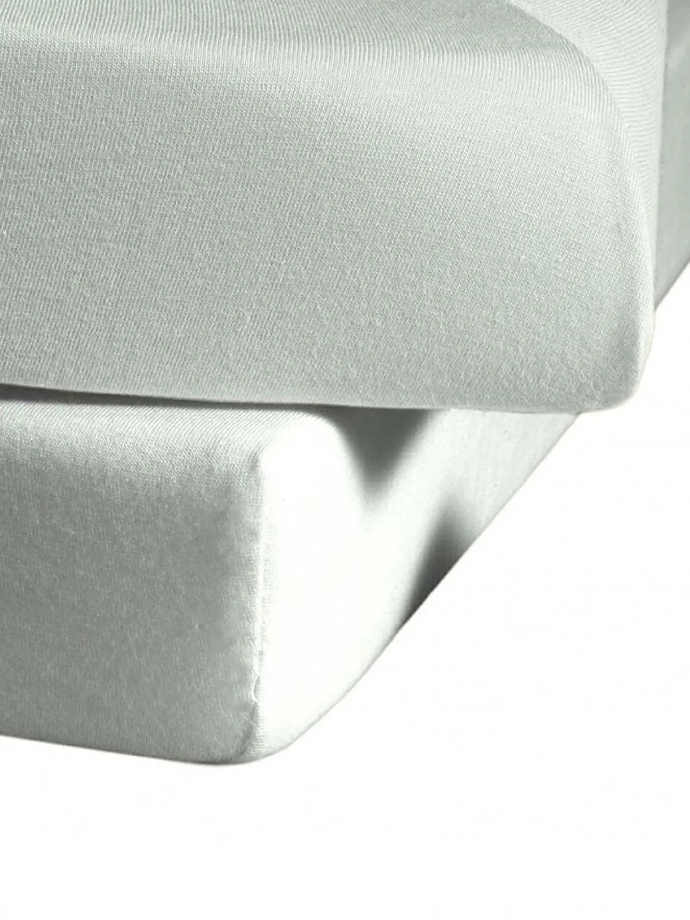 FLEURESSE | Jerseyspannleintuch 150x200cm (Grau) | silber